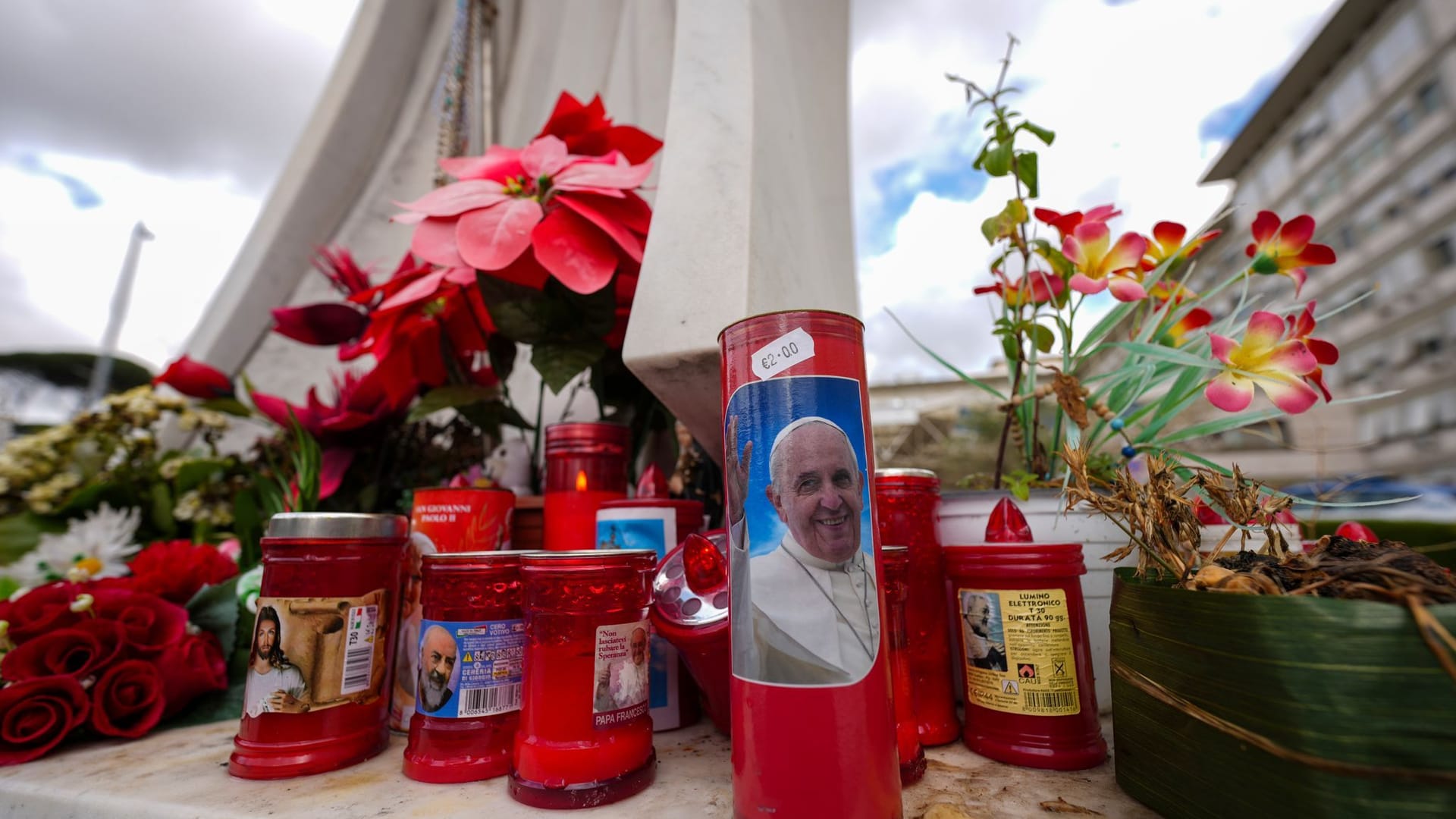 Papst Franziskus im Krankenhaus