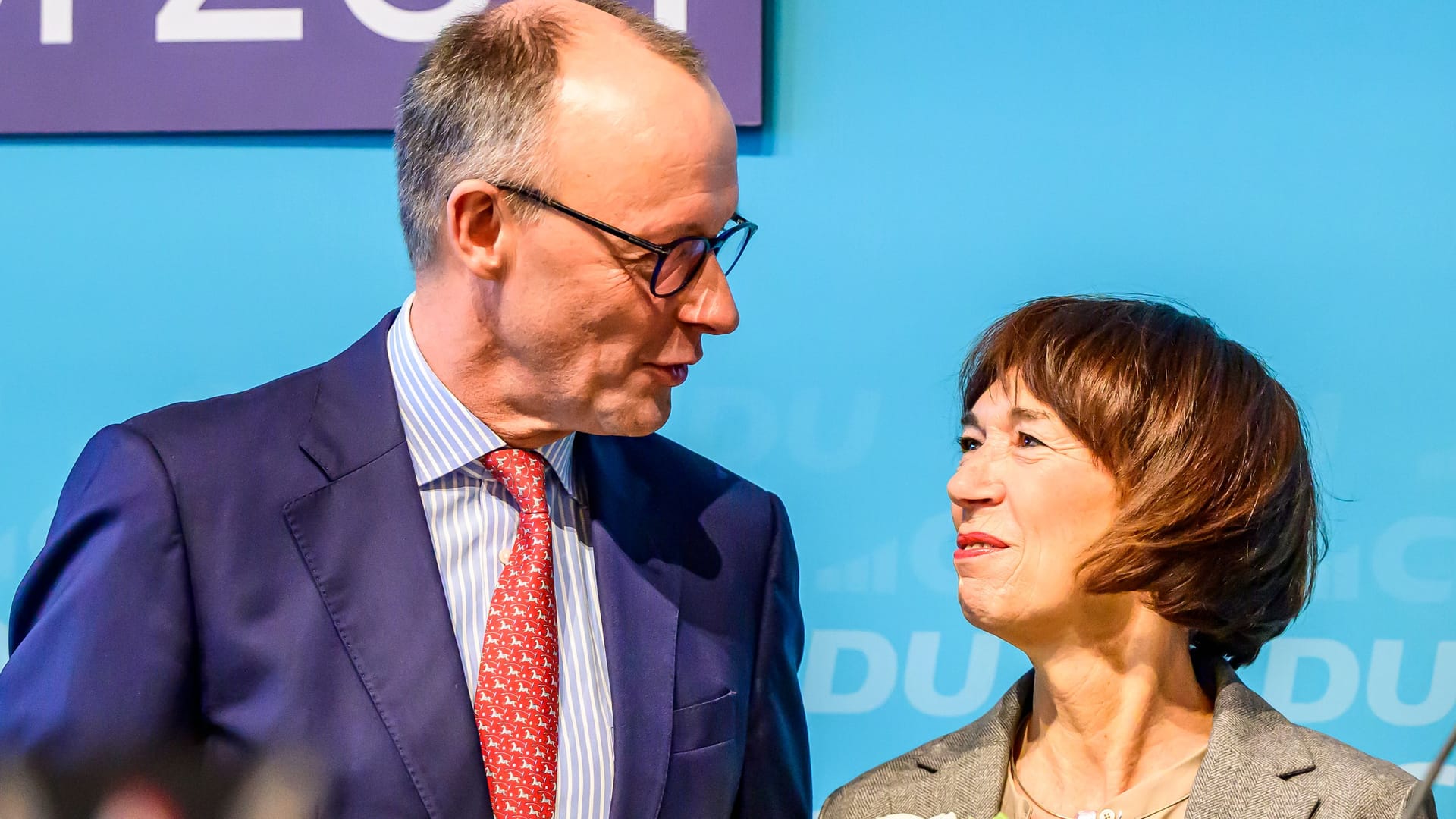 Friedrich und Charlotte Merz: Auf einem Uni-Fest 1980 hatte sich das Paar kennengelernt.