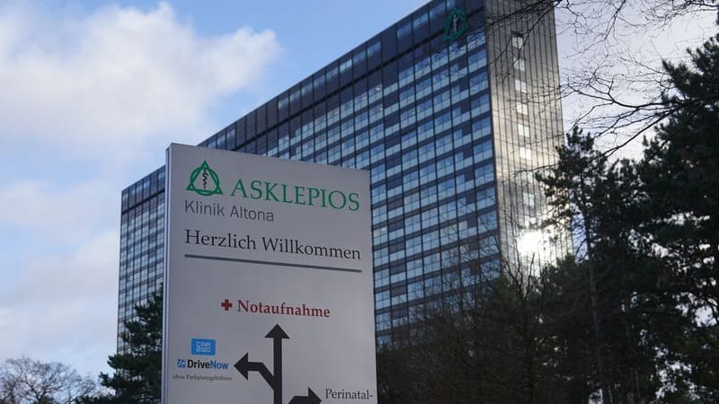 Blick auf die Asklepios Klinik Altona: Der Neubau wird wohl mehr Geld verschlingen als geplant.