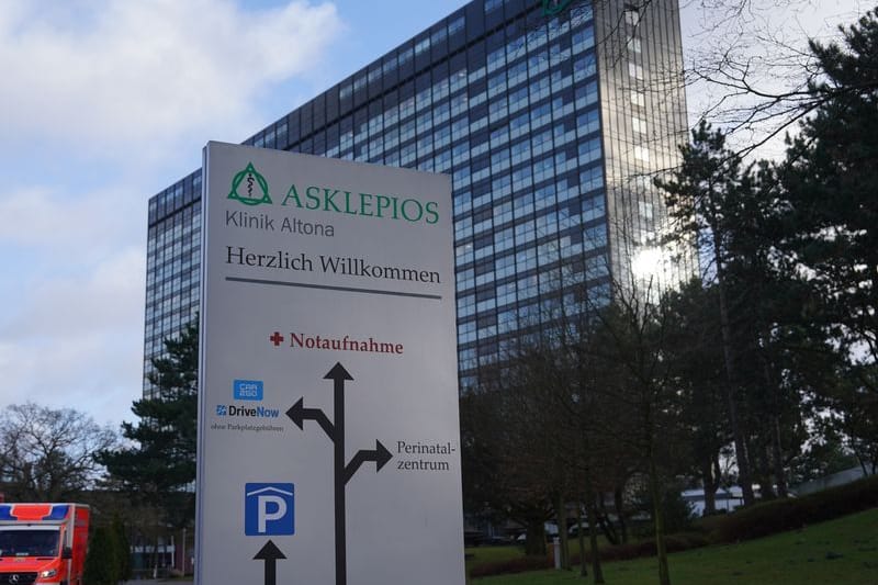 Blick auf die Asklepios Klinik Altona: Der Neubau wird wohl mehr Geld verschlingen als geplant.