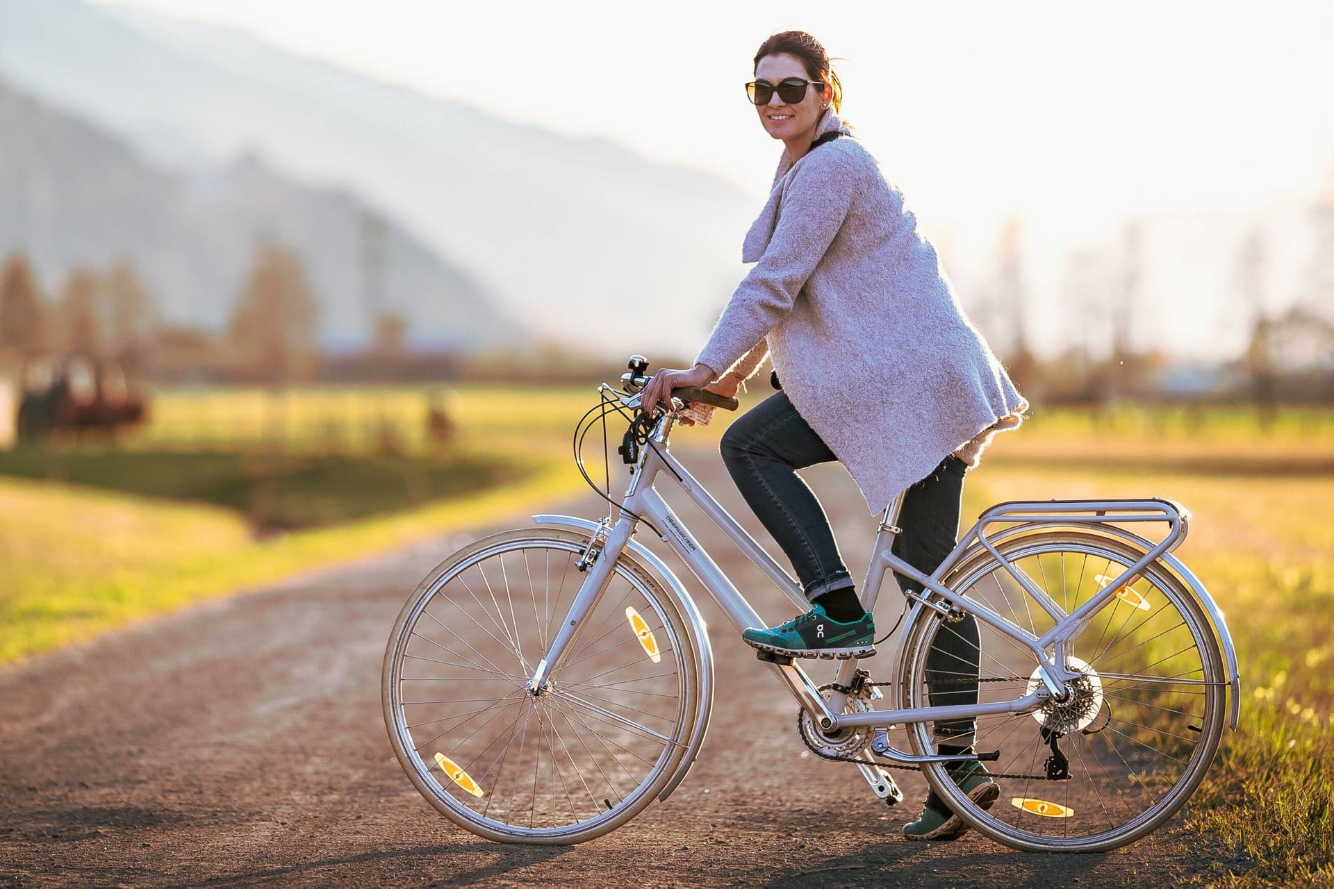 Saubere Sache: Auch mit einfachen Hausmitteln glänzt das Fahrrad wieder.