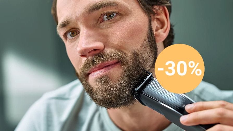 Bei Amazon ist der Testsieger-Trimmer von Philips derzeit mit 30 Prozent Rabatt im Angebot.