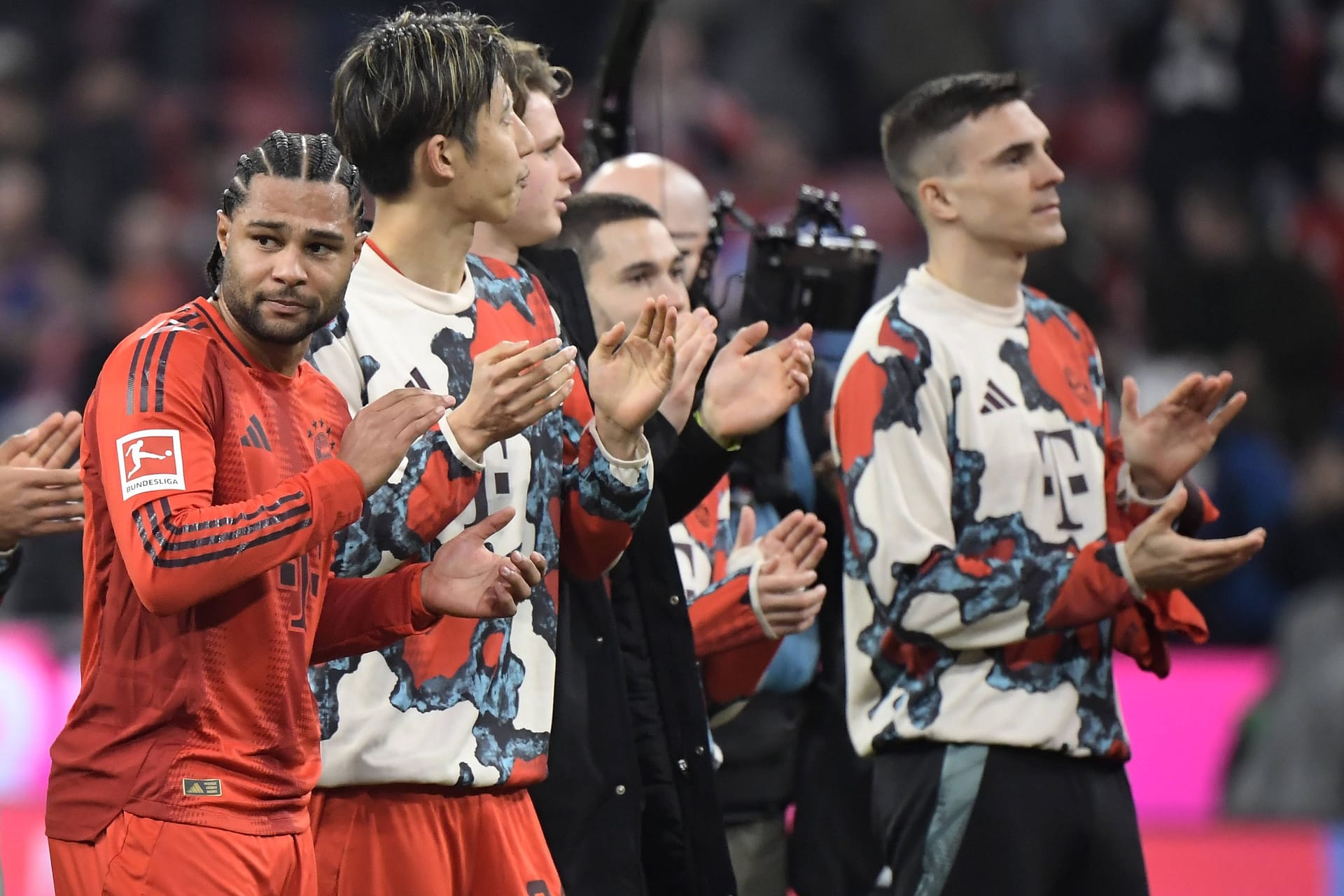 Die Bayern-Stars nach dem Spiel gegen Frankfurt: Mit der Leistung konnte der Rekordmeister mehr als zufrieden sein.