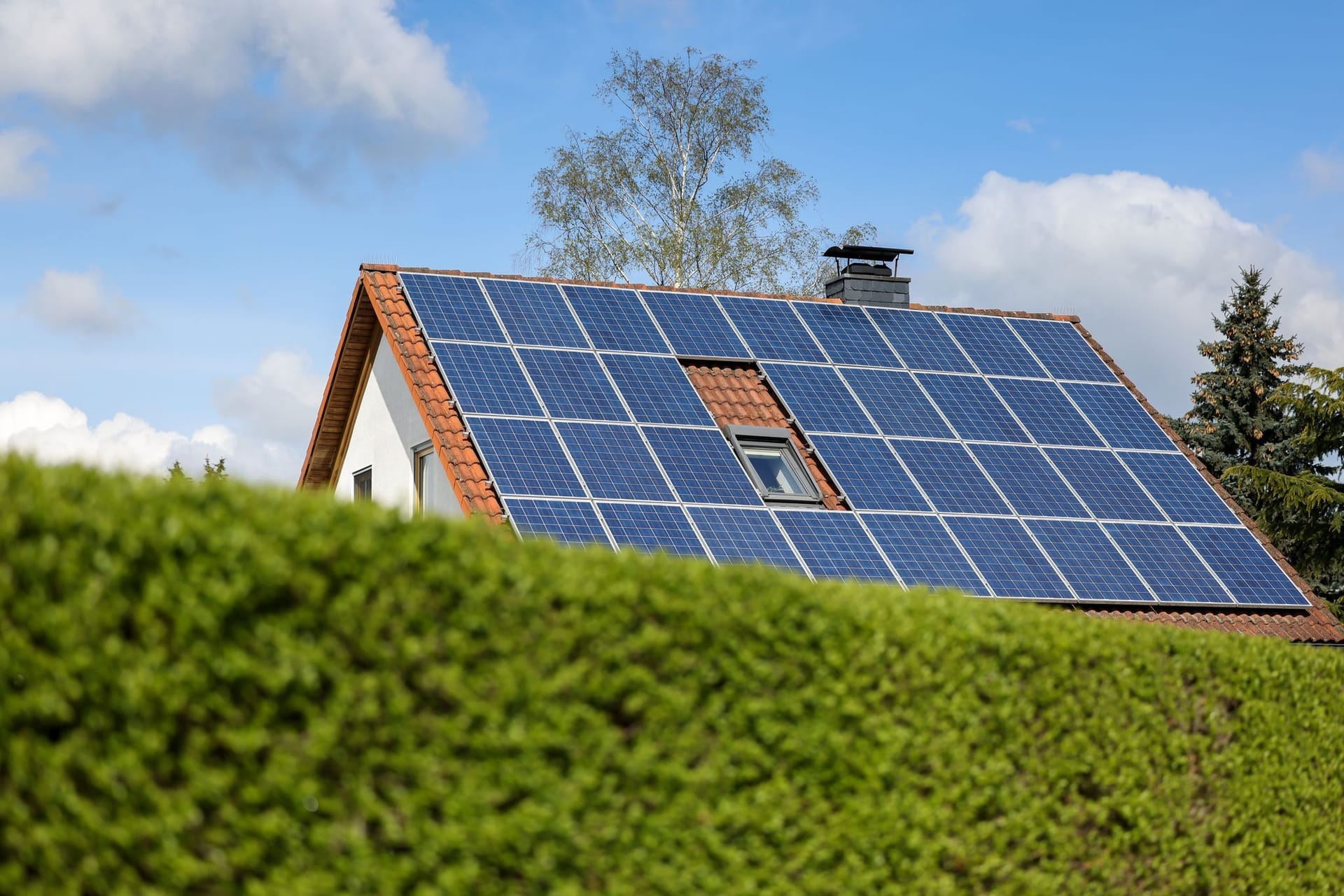 Solarstromproduktion