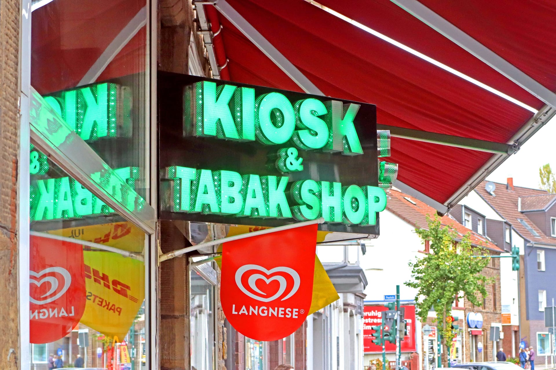 Kiosk (Symbolbild): Der Verkäufer ließ sich nicht einschüchtern.