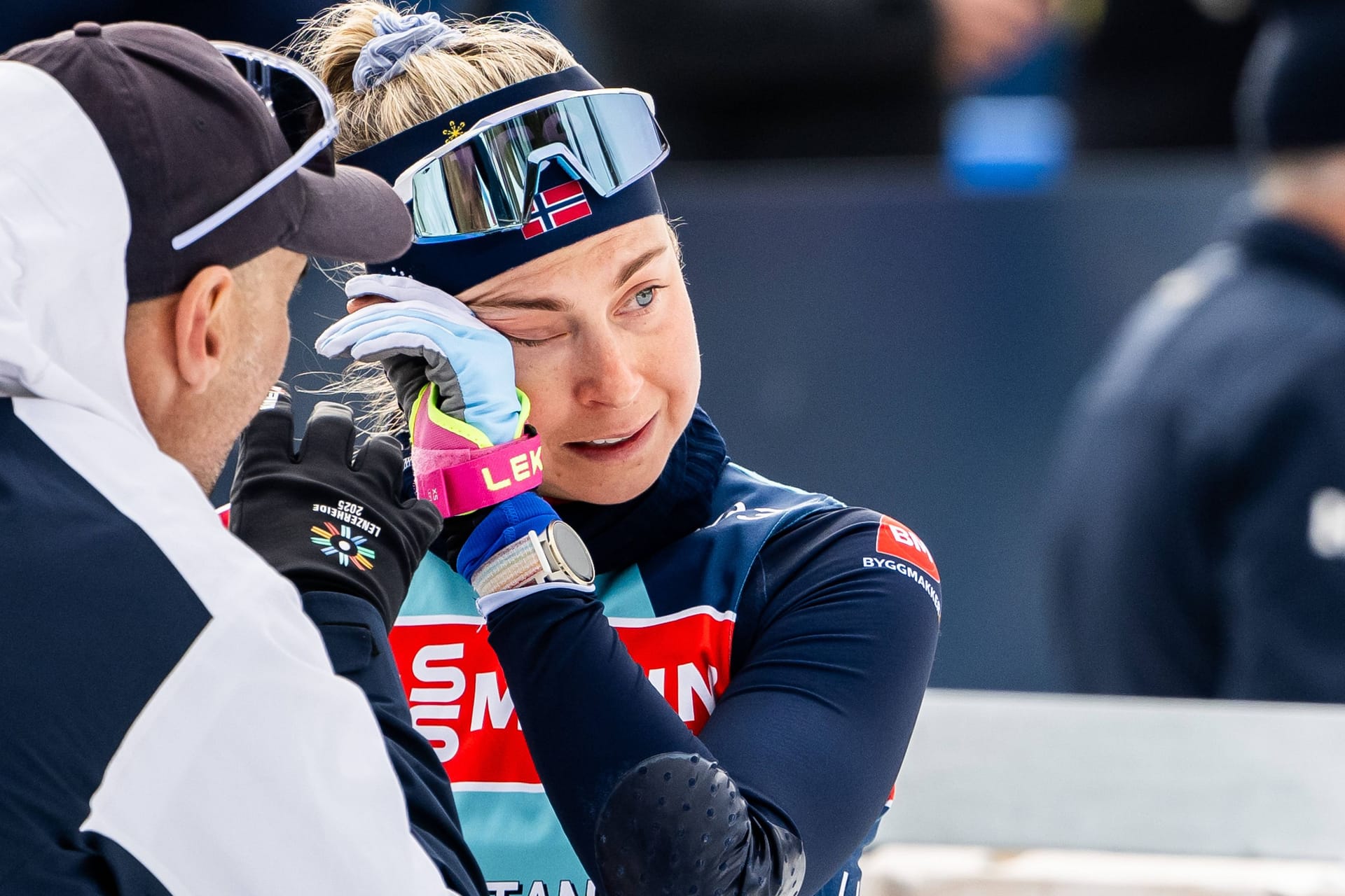 Ingrid Landmark Tandrevold: Die Norwegerin weinte bei der Weltmeisterschaft in der Schweiz.