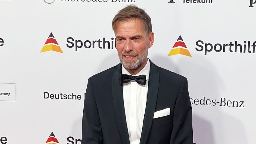 Klopp beim Ball des Sports