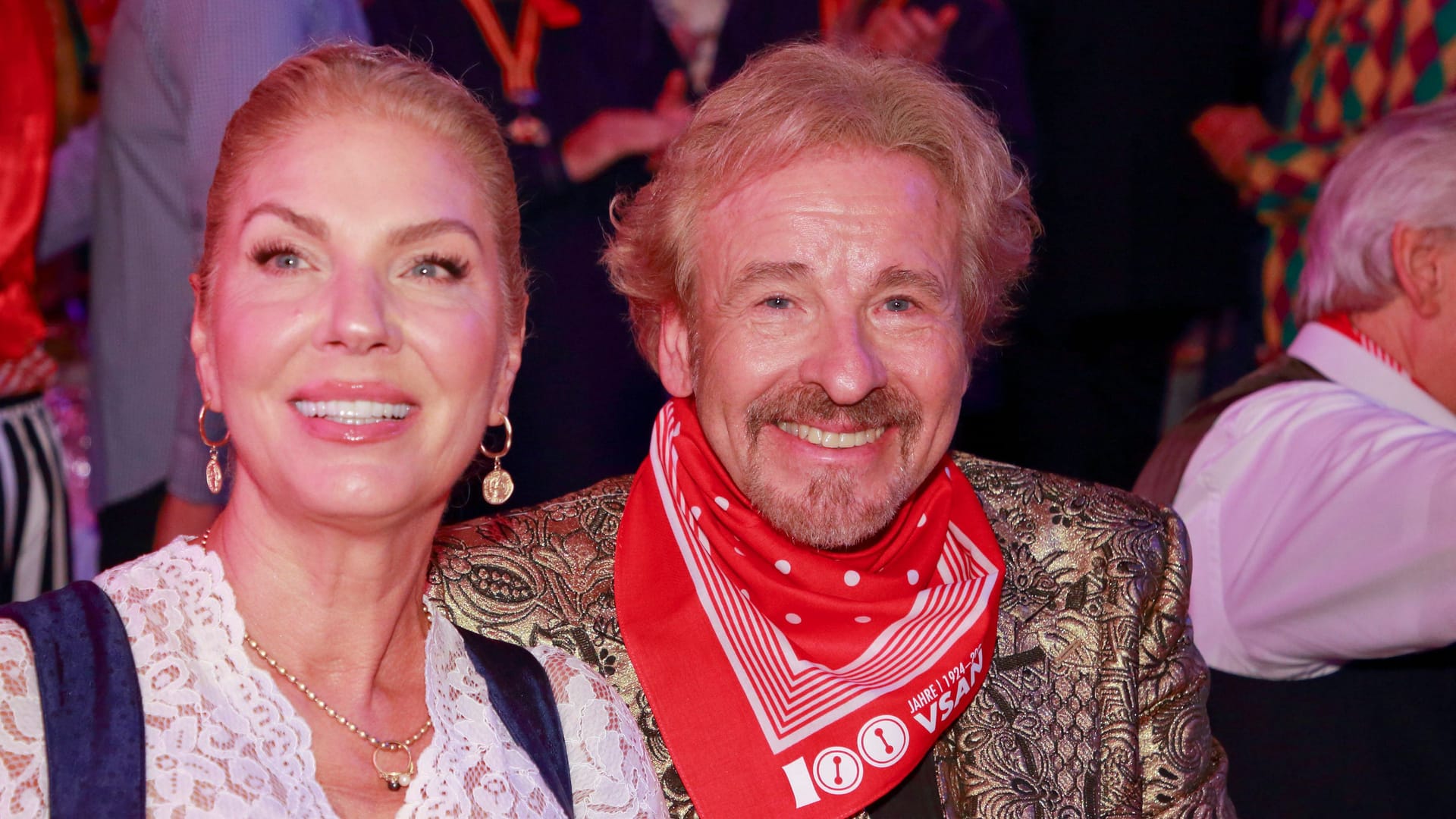 Karina Mroß und Thomas Gottschalk: Für beide ist es die zweite Ehe.