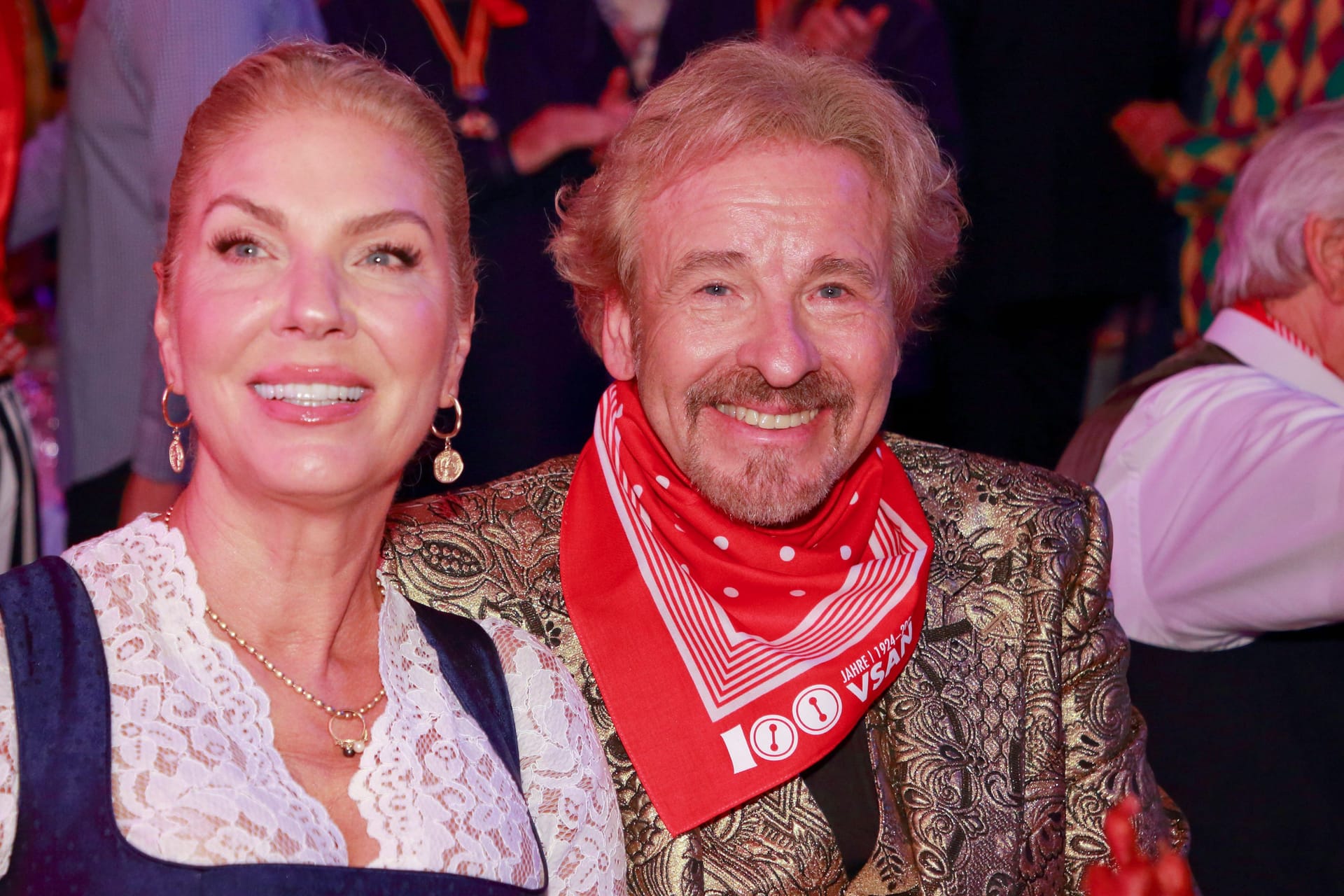 Karina Mroß und Thomas Gottschalk: Für beide ist es die zweite Ehe.