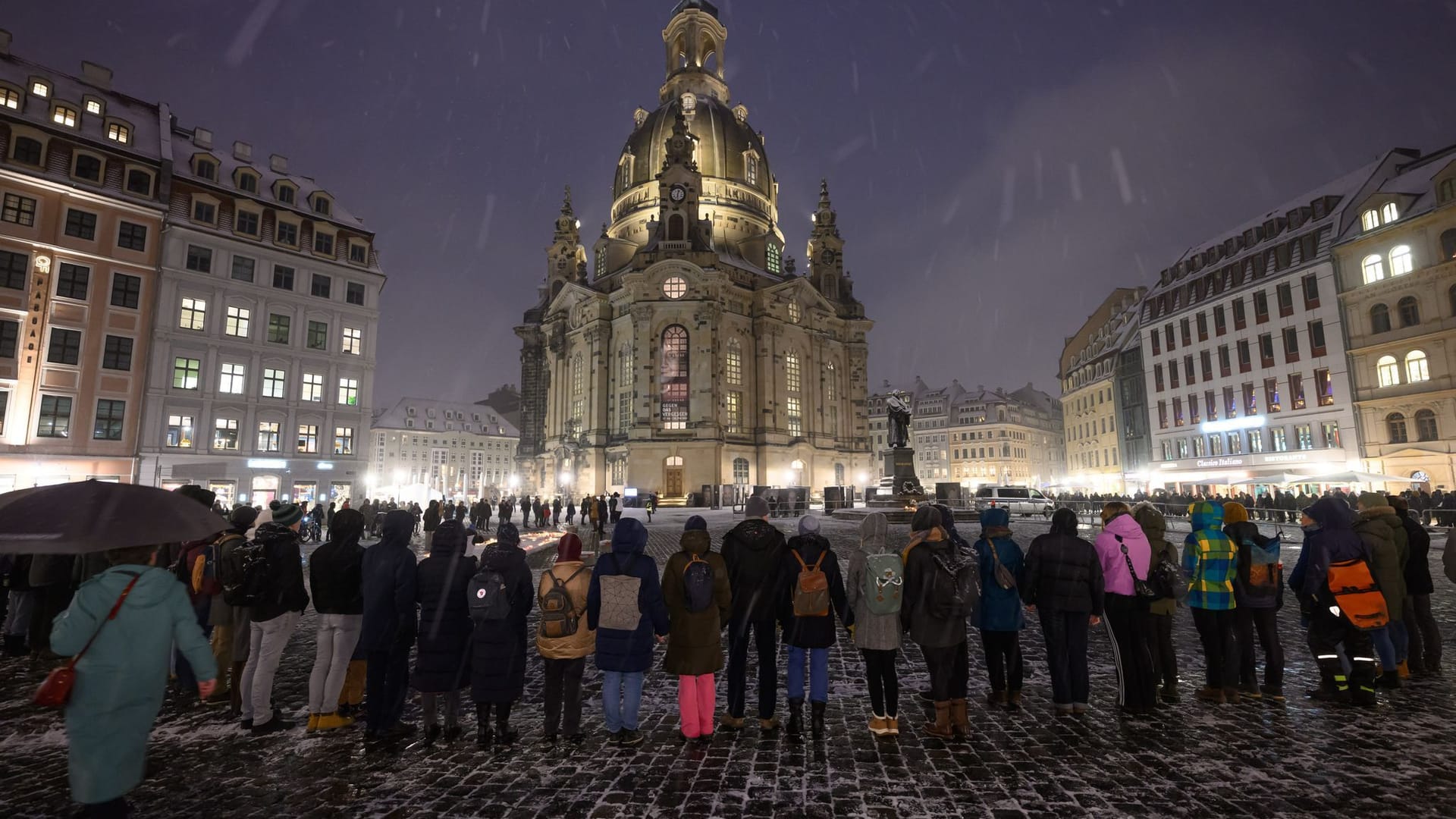 80. Jahrestag der Zerstörung Dresdens