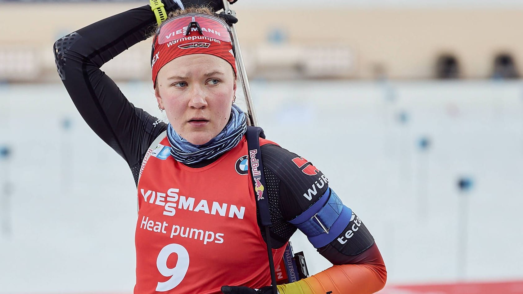 Selina Grotian: Die deutsche Biathletin ist bei der WM dabei, Teamkollegin Vanessa Voigt nicht.