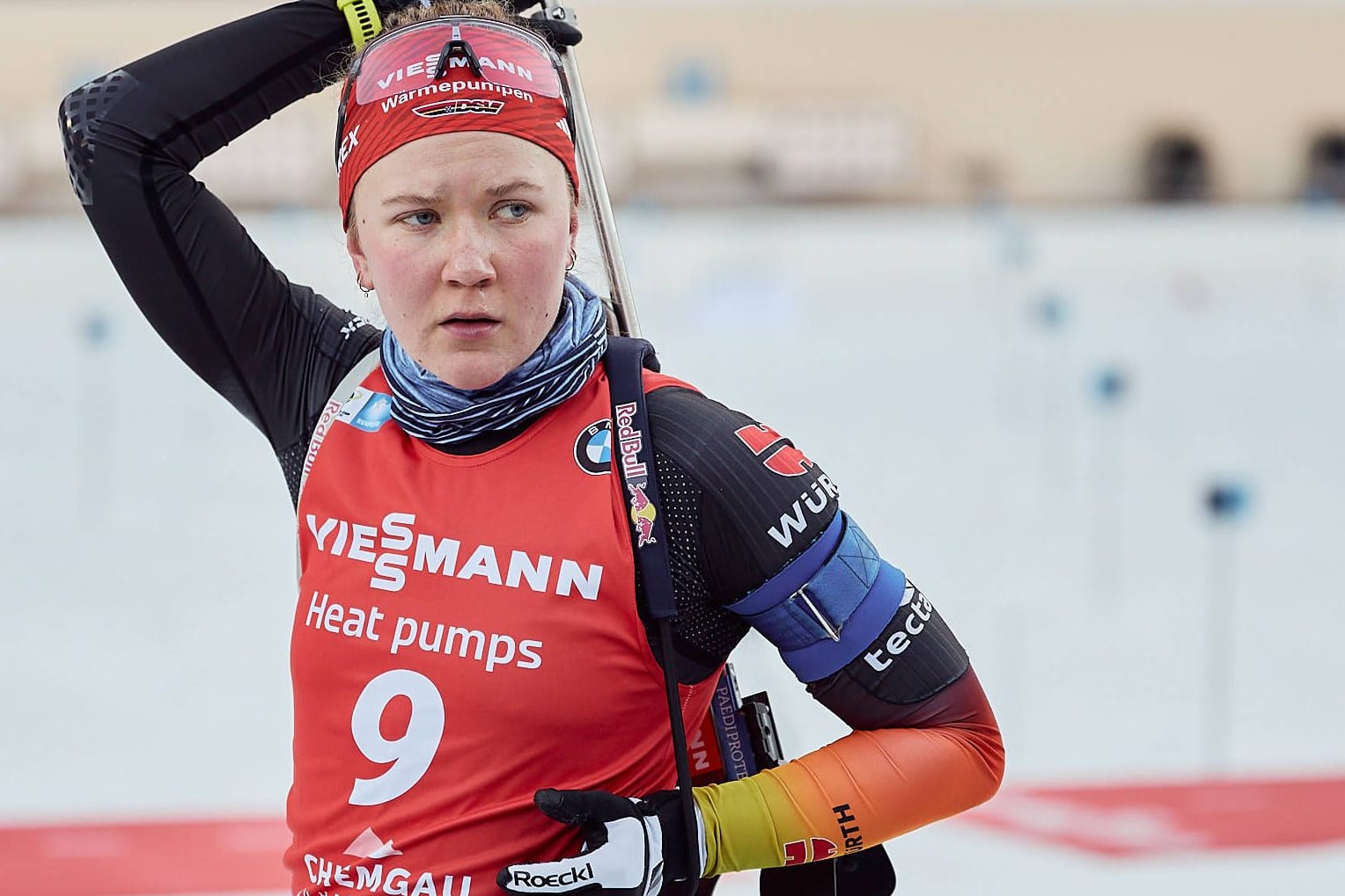 Selina Grotian: Die deutsche Biathletin ist bei der WM dabei, Teamkollegin Vanessa Voigt nicht.