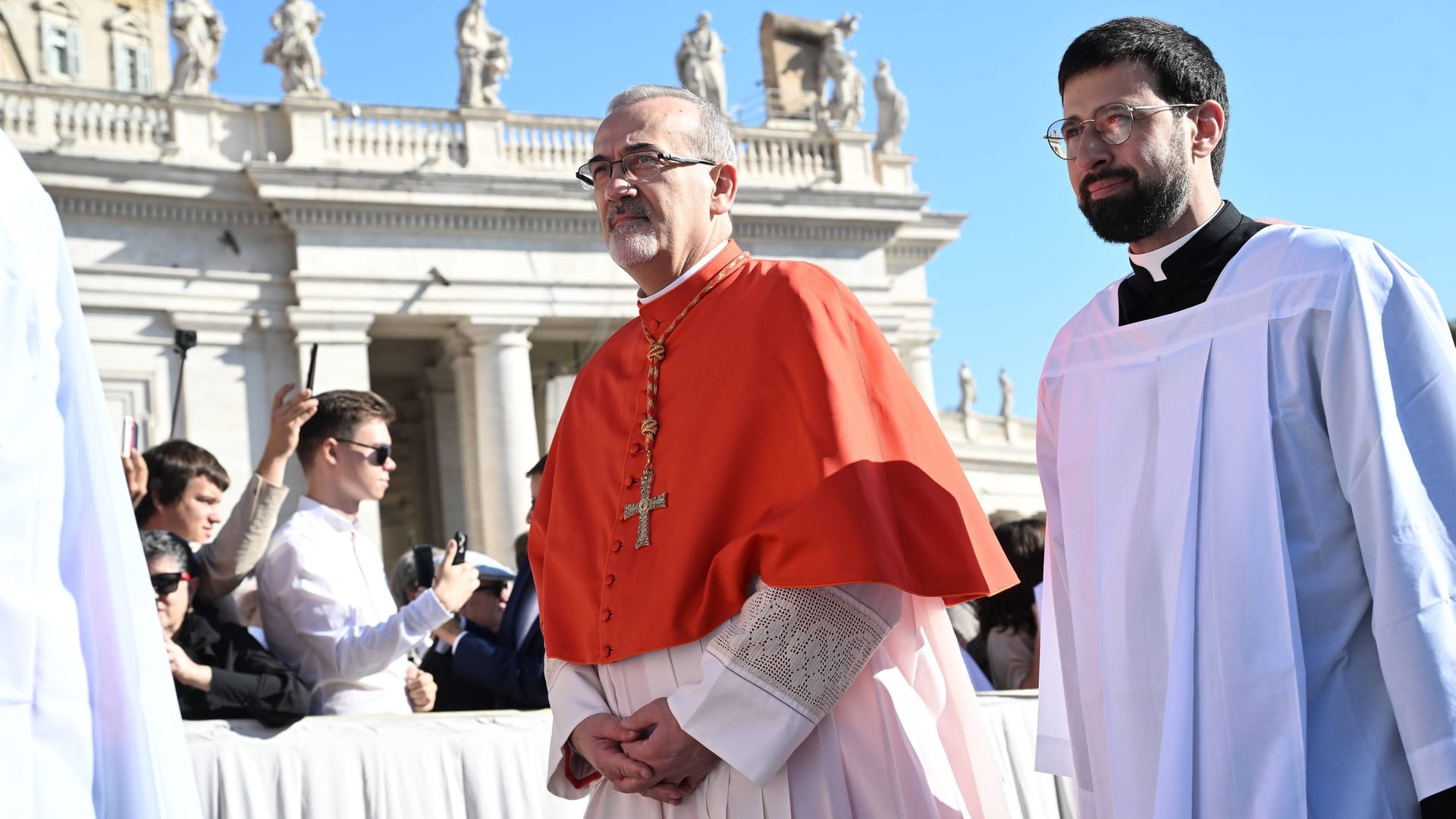 Kardinal Pierbattista Pizzaballa, der Lateinische Patriarch von Jerusalem, ist seit 2020 auf dem Posten