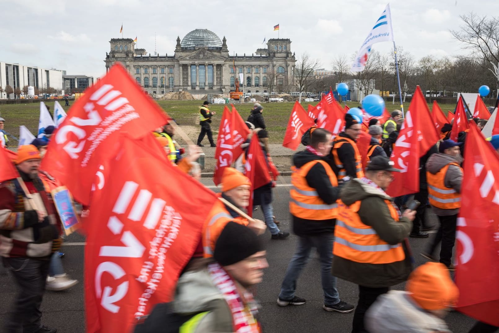 Zweiten Tarifrunde zwischen Bahn und EVG