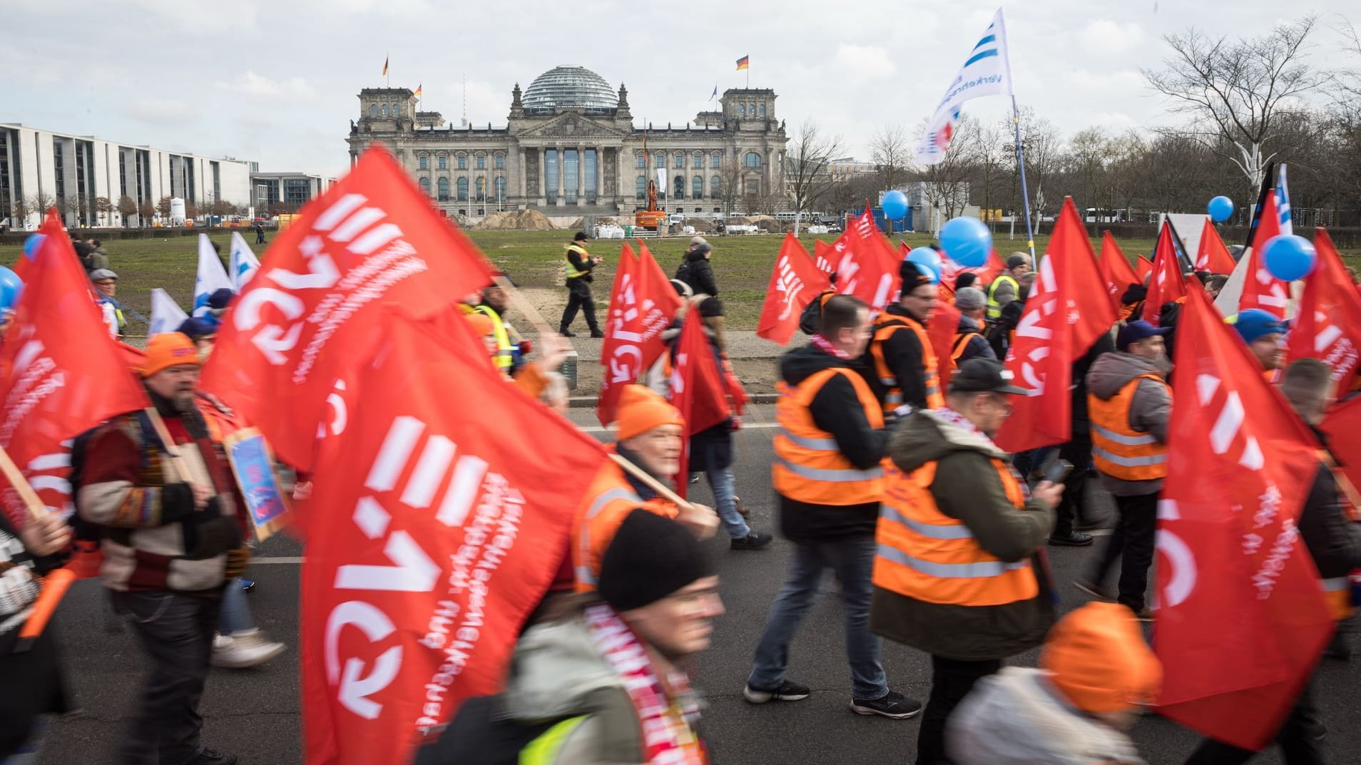 Zweiten Tarifrunde zwischen Bahn und EVG