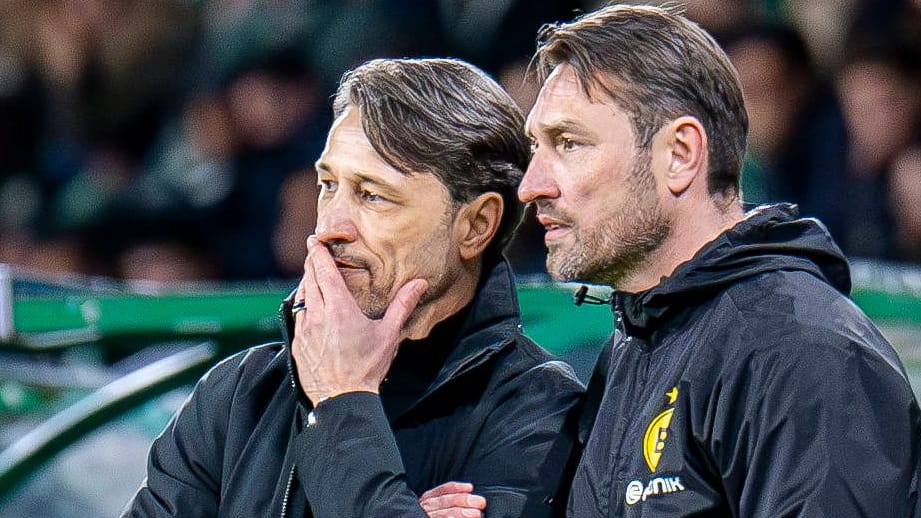 Neues Erfolgsduo in Dortmund? Trainer-Duo Niko (li.) und Robert Kovač.