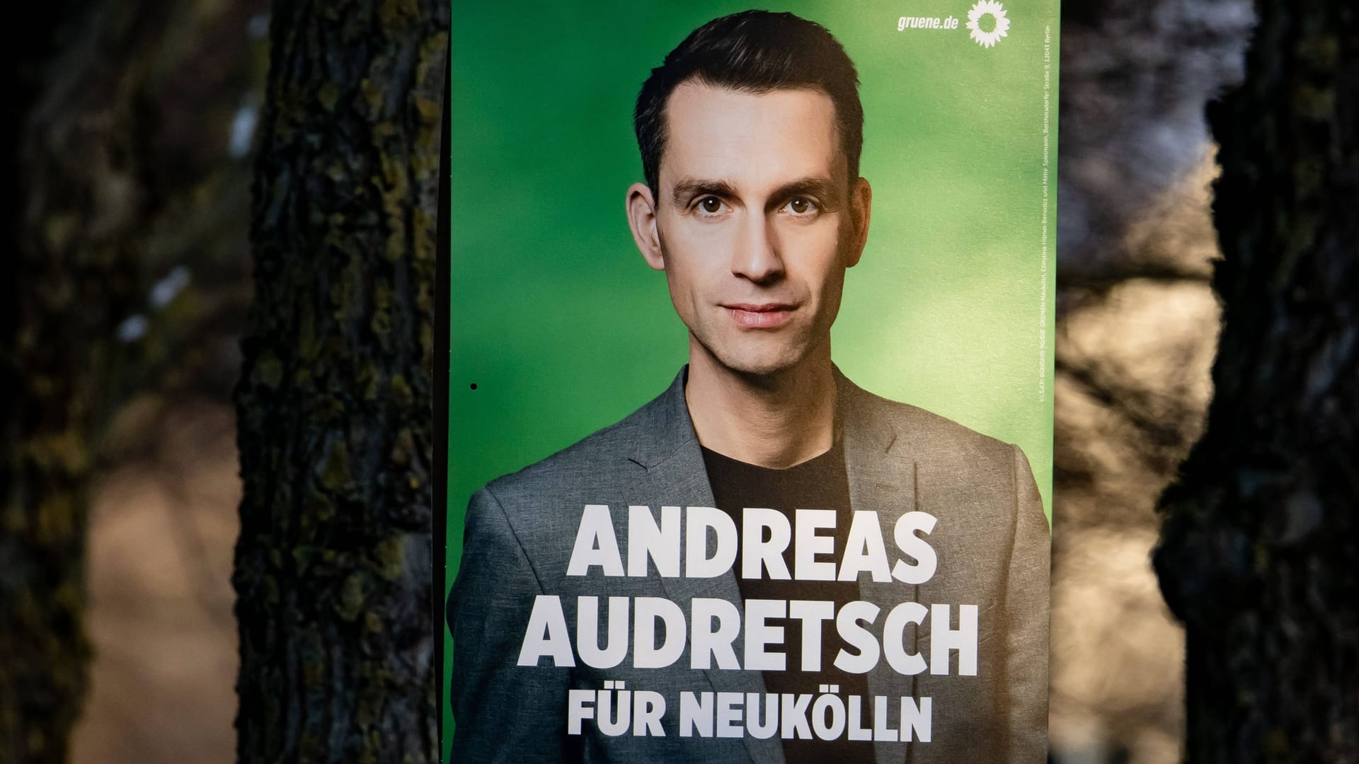 Wahlplakat der Grünen: Viele kennen die Direktkandidaten in ihren Bezirken nicht.