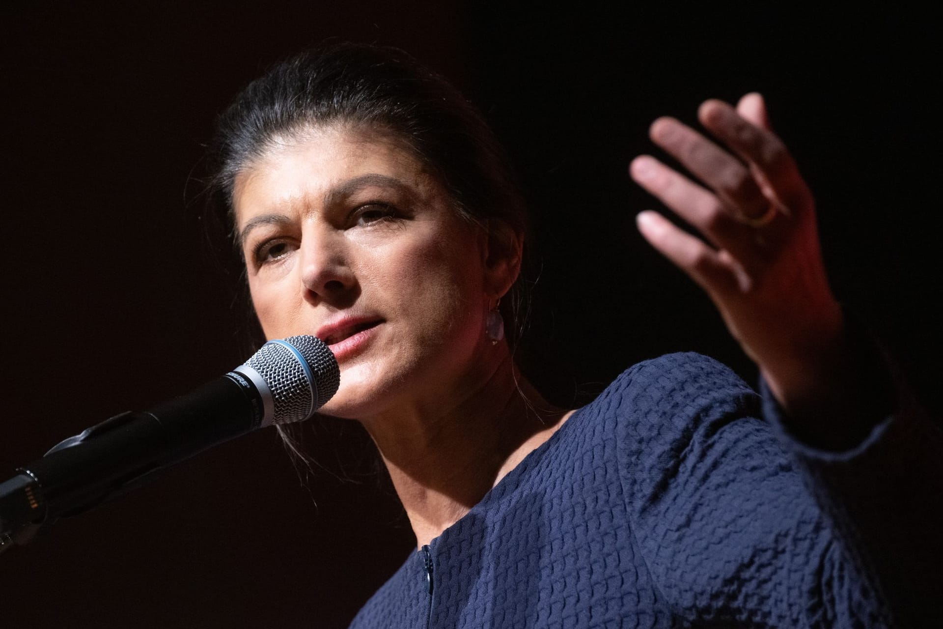 Sahra Wagenknecht: Auch ihr BSW hat im Bundestag mit der AfD abgestimmt.