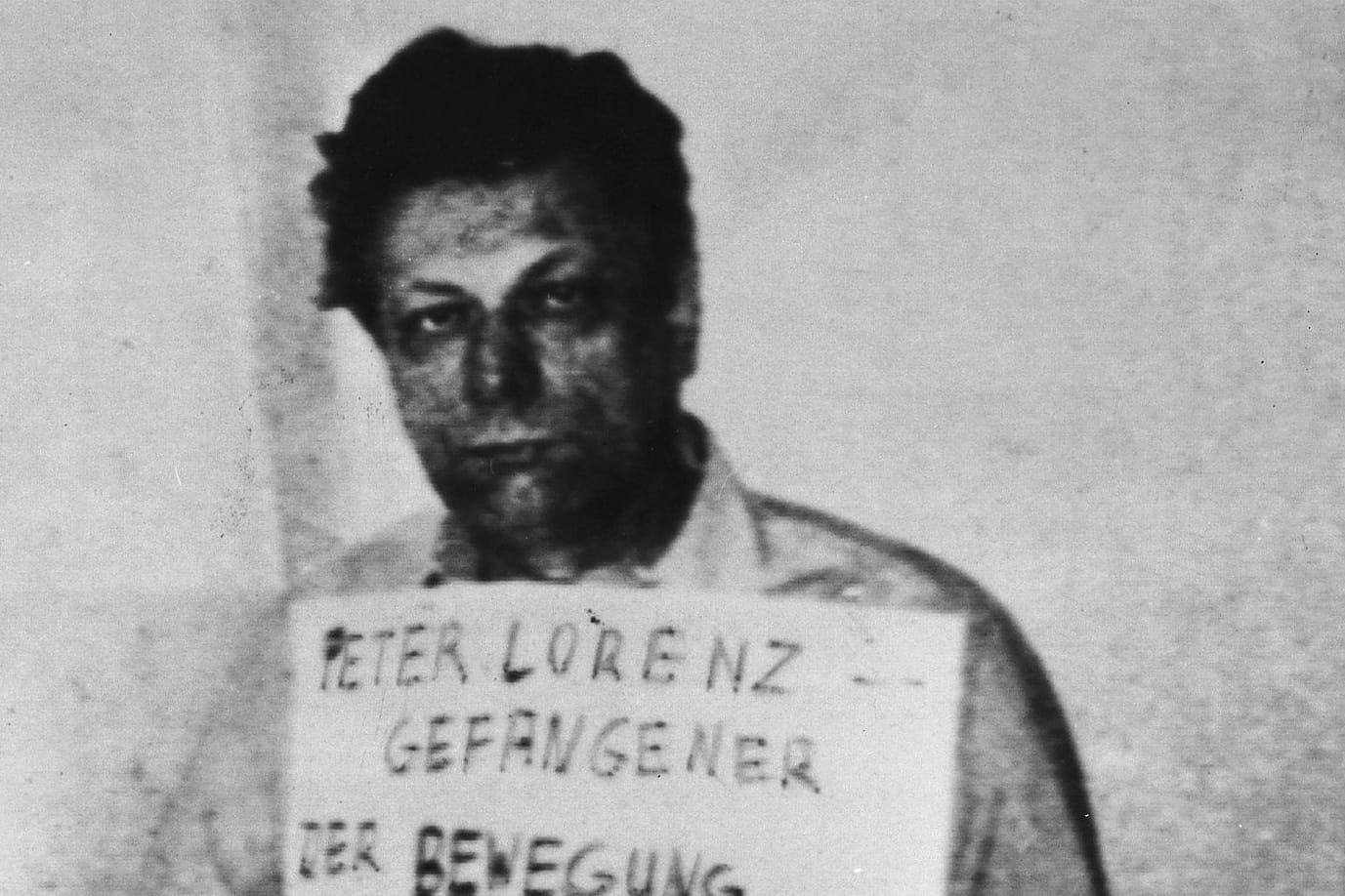 Der entführte Peter Lorenz (Archivbild): Er wurde mehrere Tage in einem Kreuzberger Keller festgehalten.