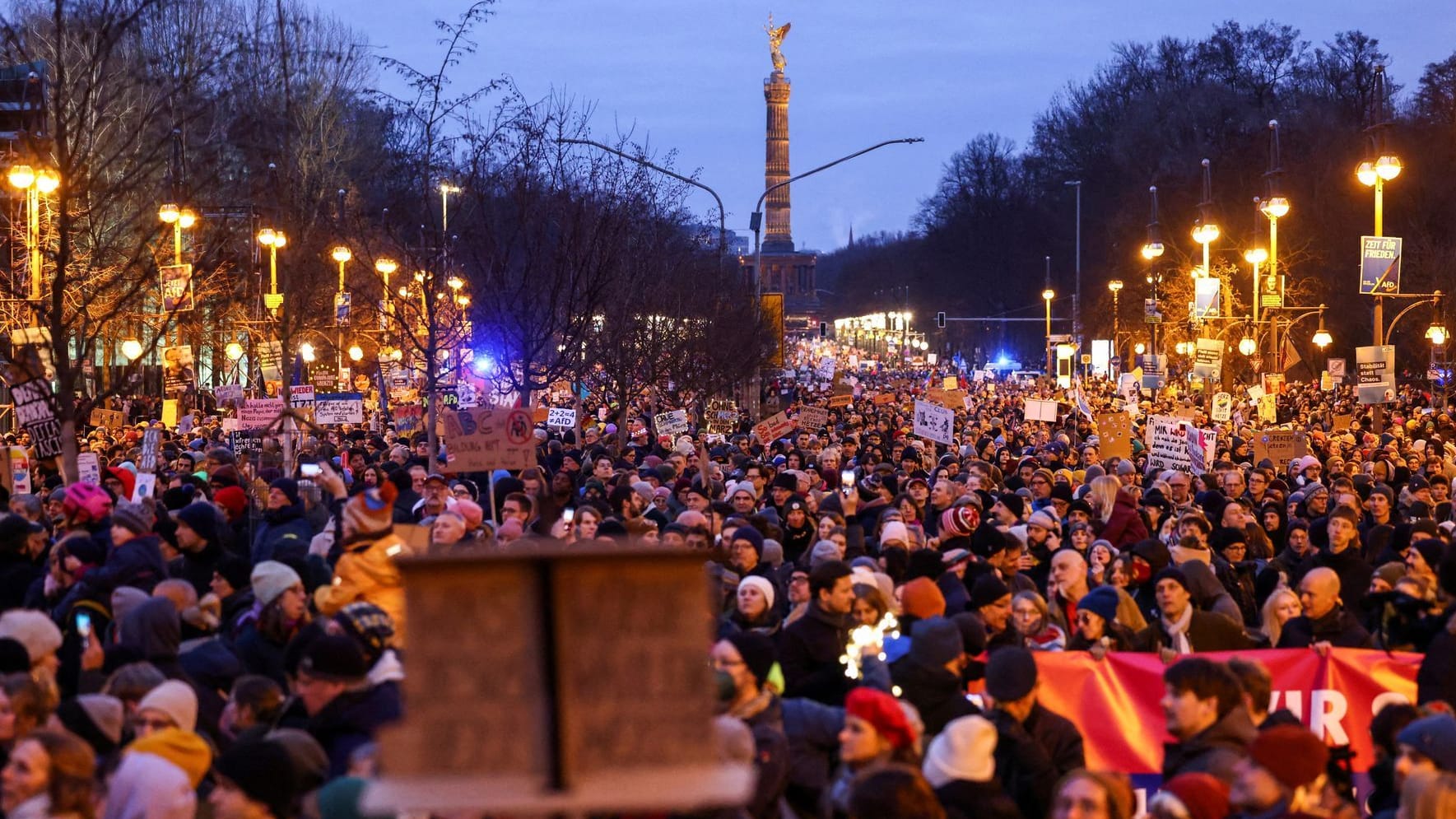 GERMANY-ELECTION/MIGRATION PROTEST