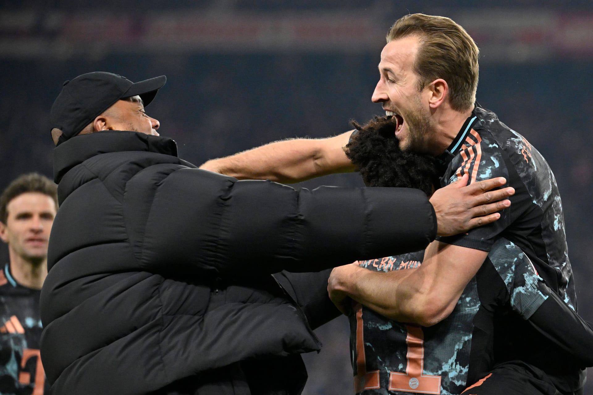 Harry Kane (r.): Die Bayern lagen zunächst zurück.