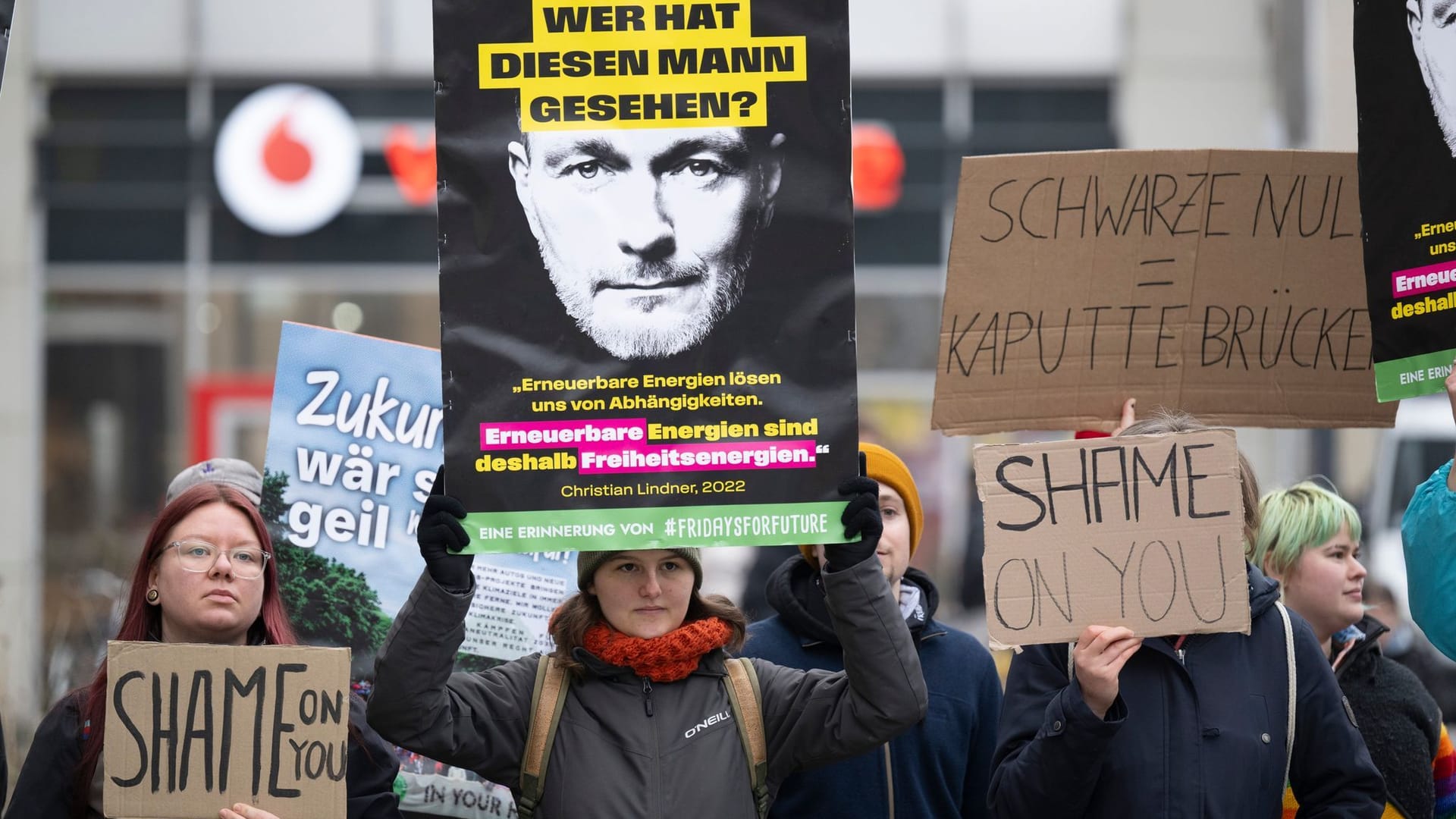 Protest gegen die FDP