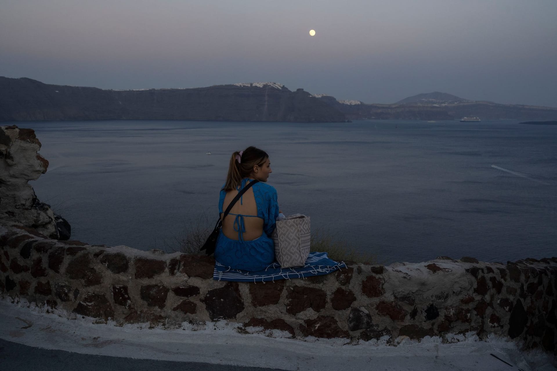 Sonnenuntergang auf Santorini