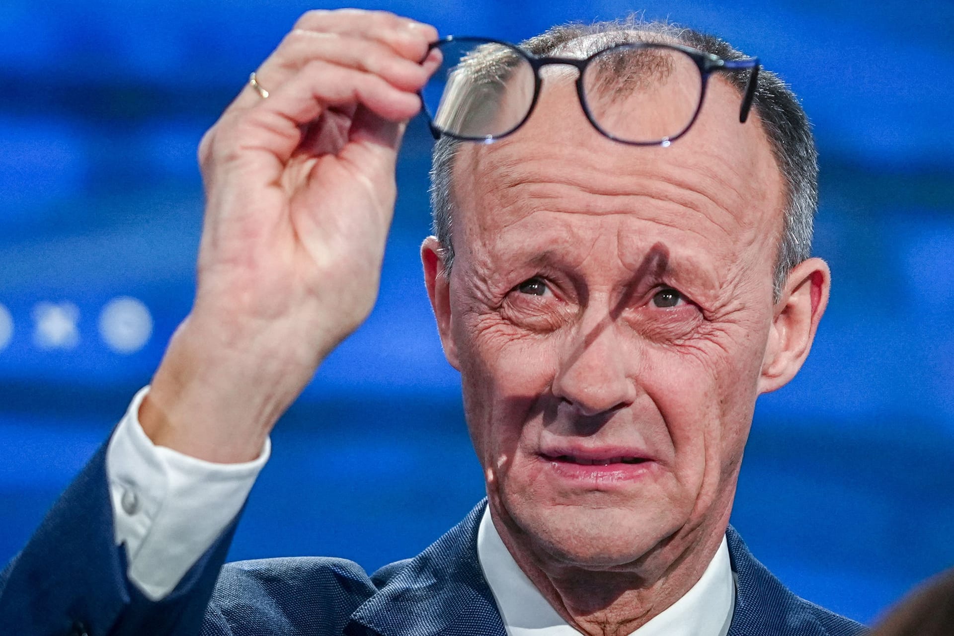 Friedrich Merz absolviert dieser Tage zahlreiche TV-Auftritte, hier beim "Quadrell".