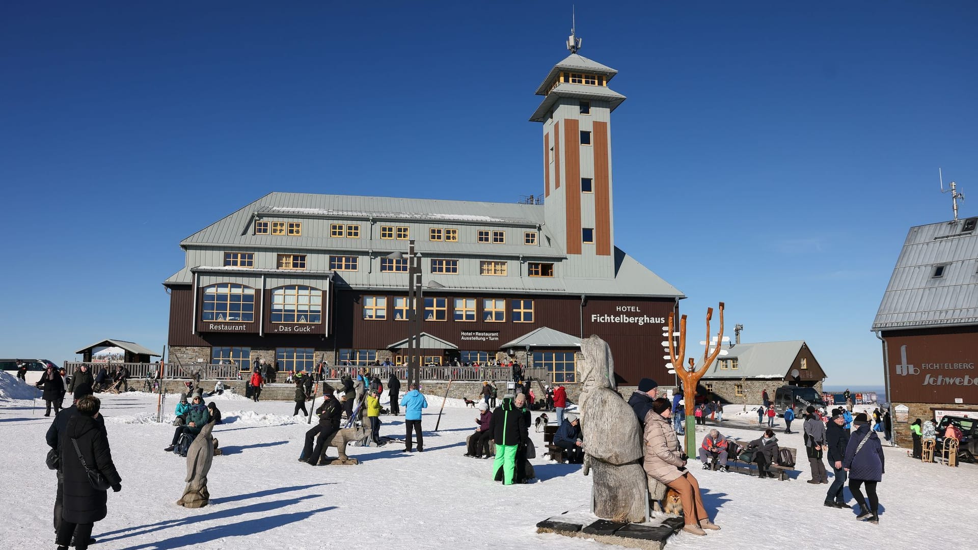 Winterwetter in Sachsen