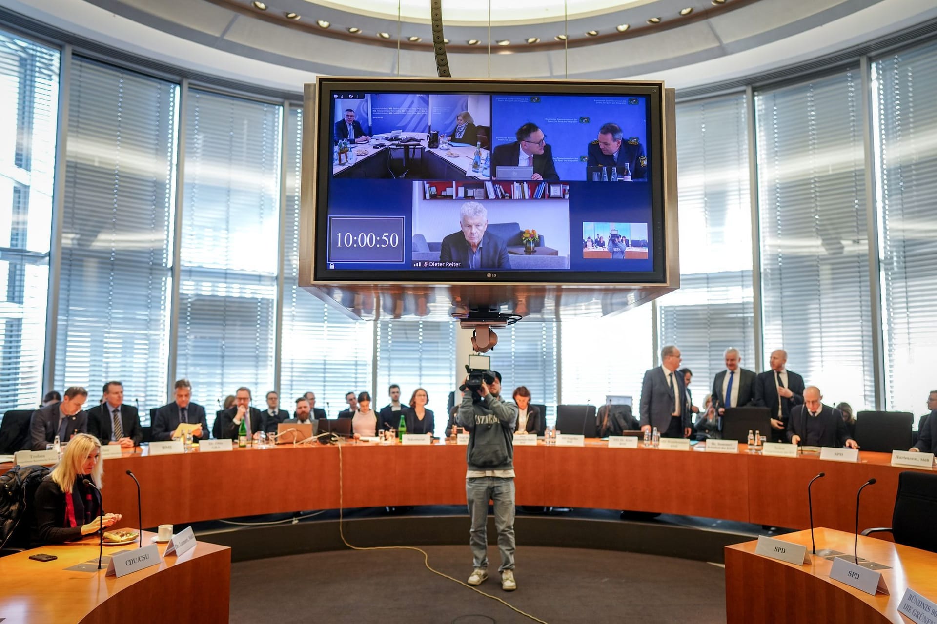 Sondersitzung Innenausschuss Bundestag