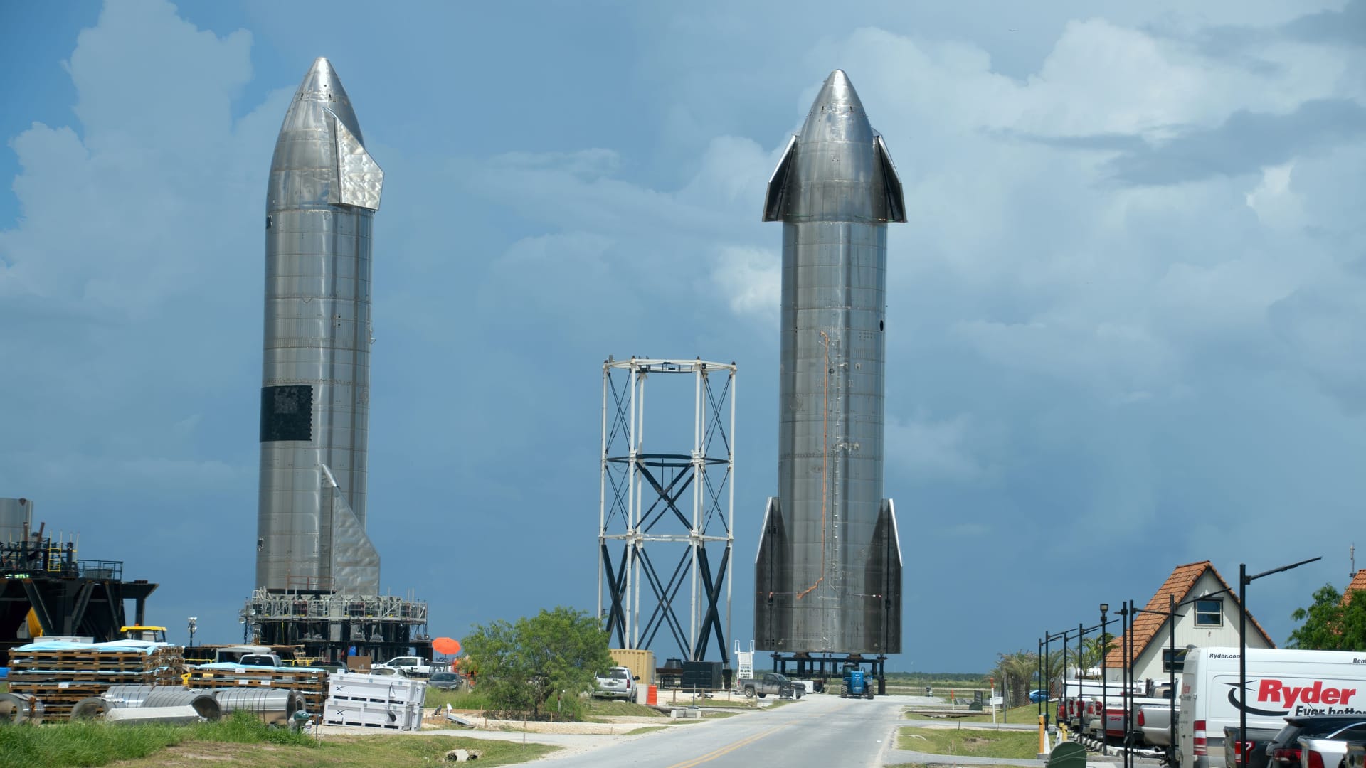 SpaceX Starbase located in Boca Chica Texas