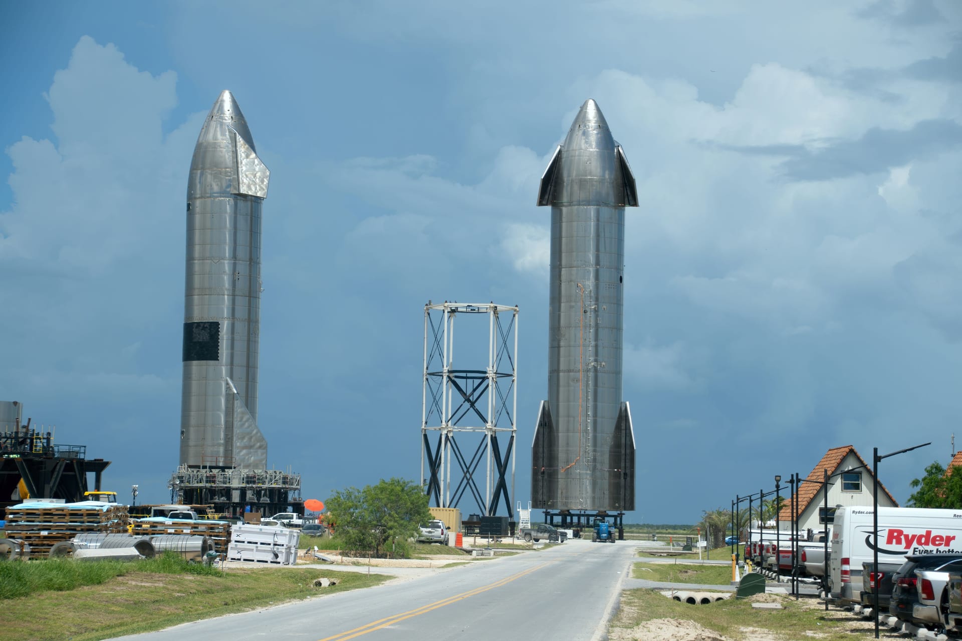 SpaceX Starbase located in Boca Chica Texas