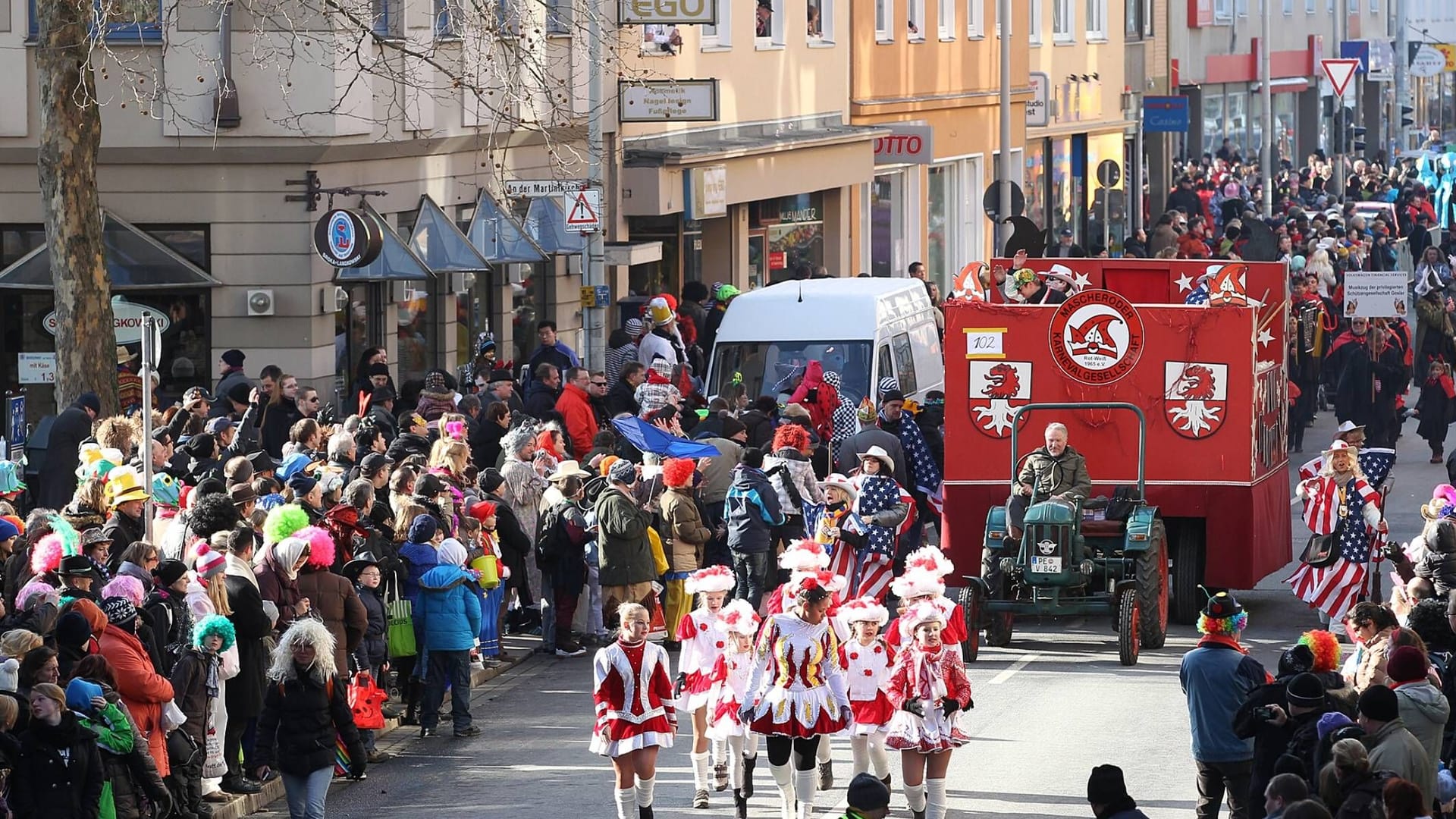 Karnevalsumzug in Braunschw