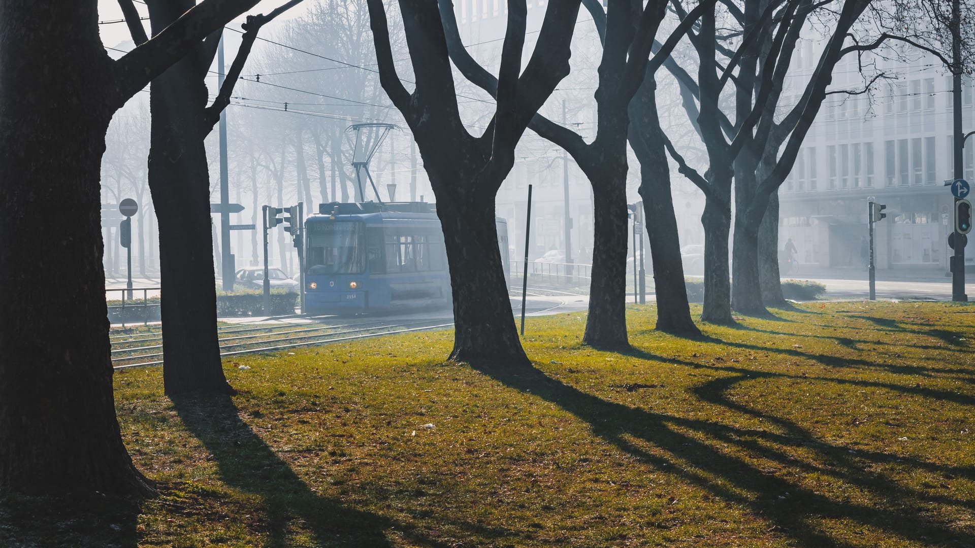 Nebel in München (Archivbild): Am Morgen kann die Sicht örtlich eingeschränkt sein.