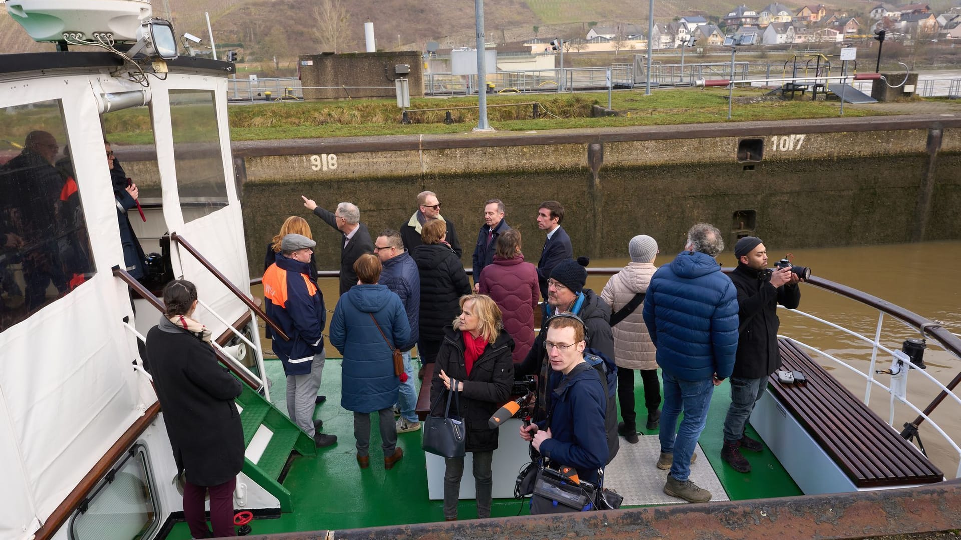 Moselschleuse Müden beginnt Regelbetrieb