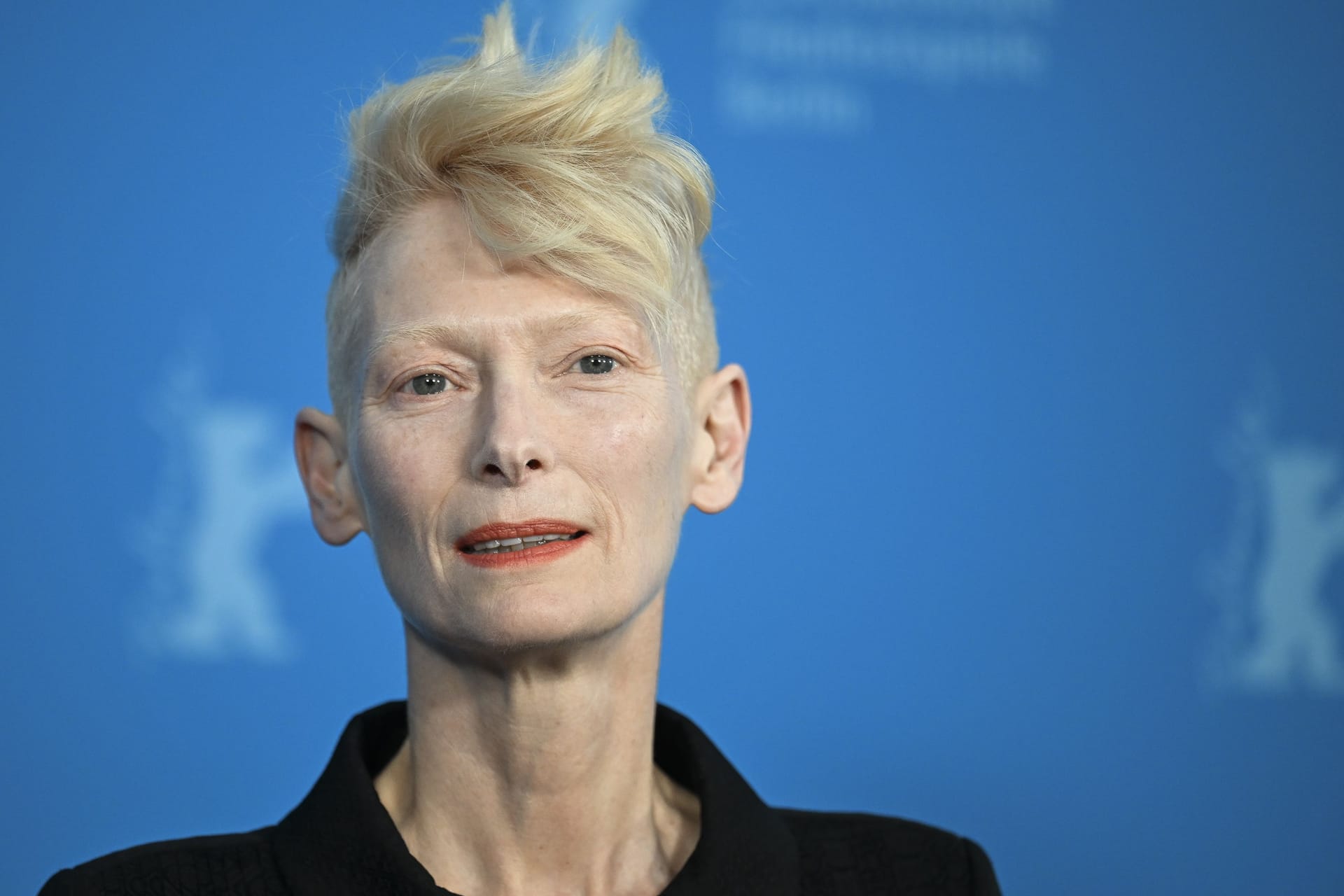 Tilda Swinton: Die Schauspielerin erhielt auf der Berlinale unter anderem eine Auszeichnung für ihr Lebenswerk.