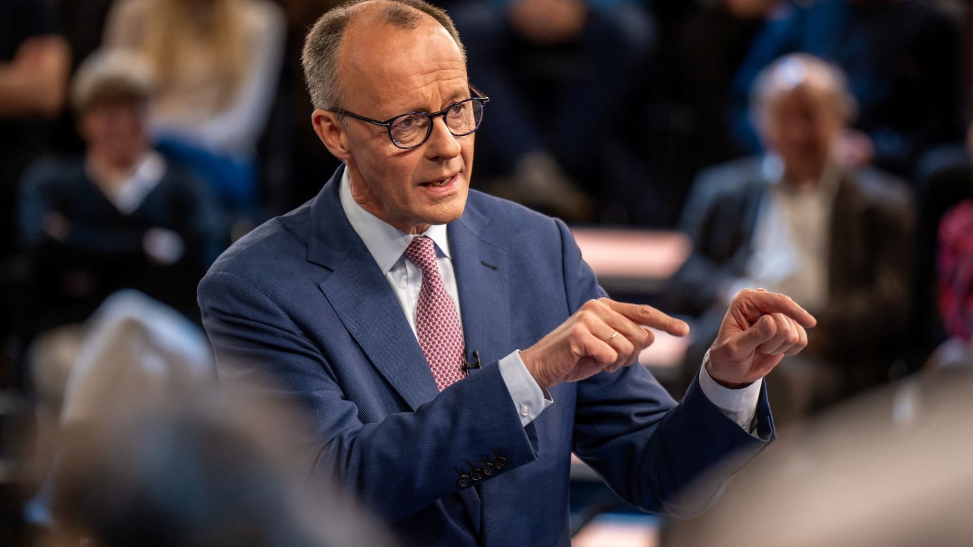 Friedrich Merz in der ZDF-Sendung "Klartext".