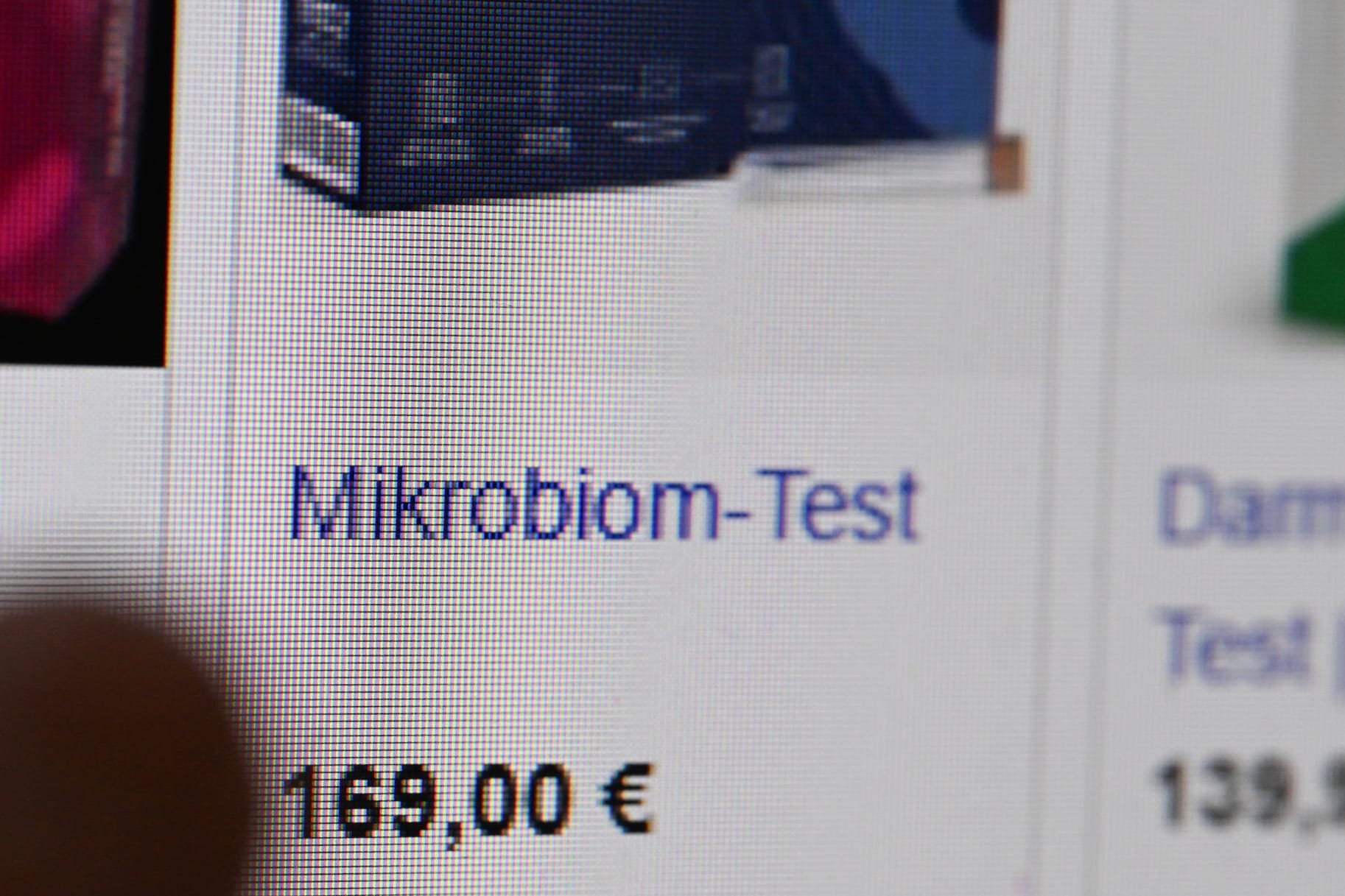 Medizinische Selbsttests - Mikrobiom Test