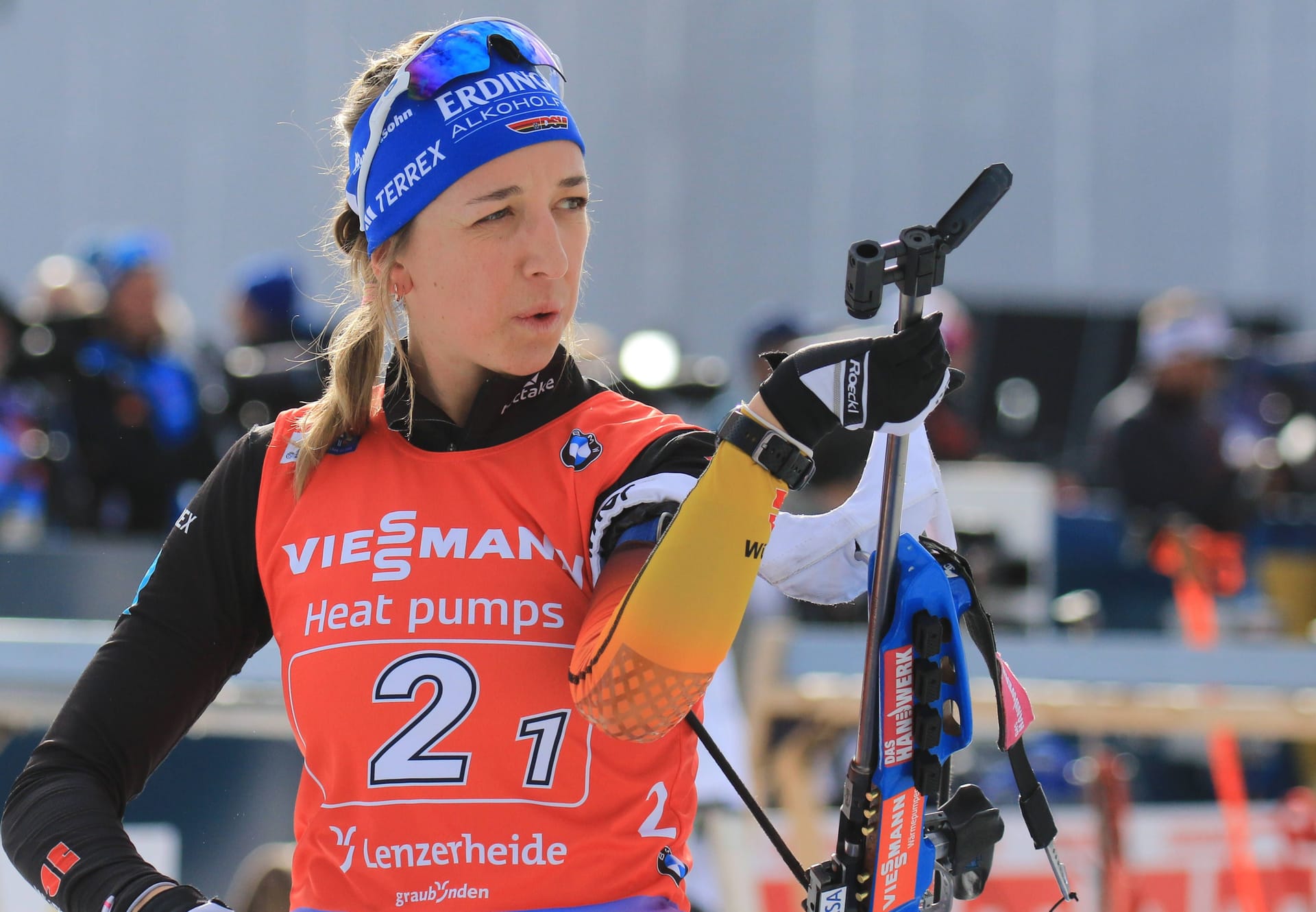 Franziska Preuß: Sie ist aktuell Deutschlands wohl beste Biathletin.