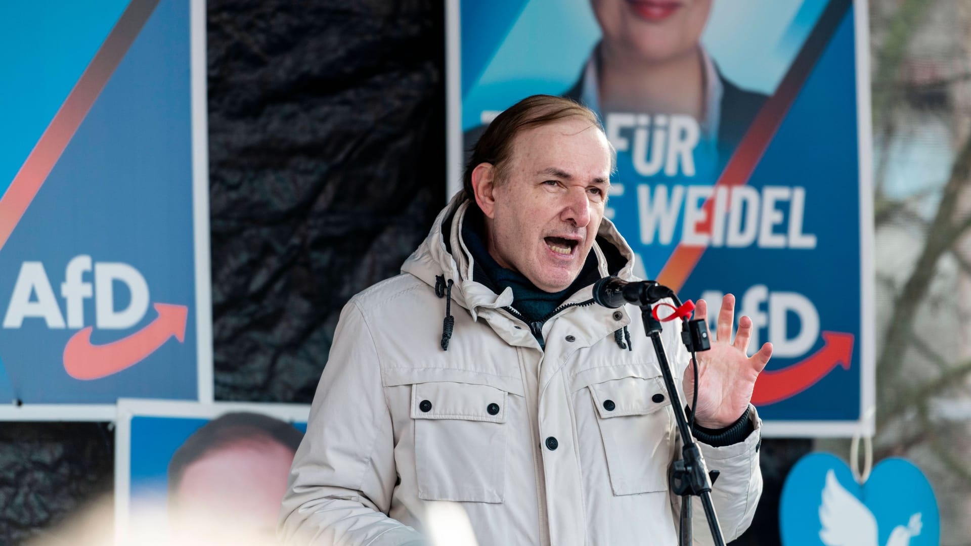 Gottfried Curio (Archivbild): Mit ihm zieht erstmals ein Berliner AfD-Kandidat direkt in den Bundestag ein.