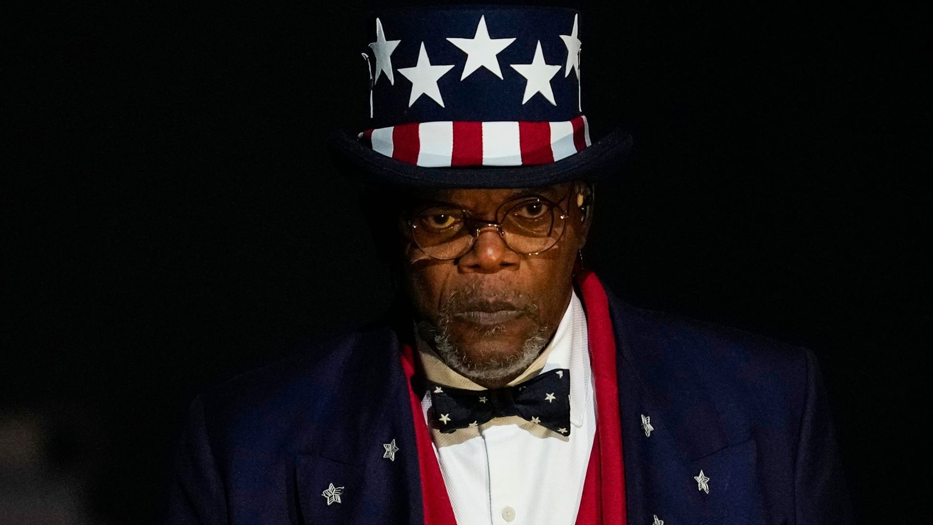 Unerwarteter Auftritt: Samuel L. Jackson in der Halbzeitshow des Super Bowl.