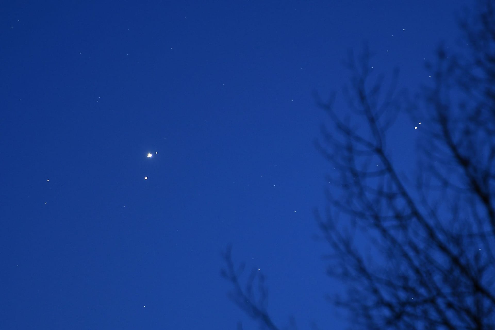 Jupiter und Mars