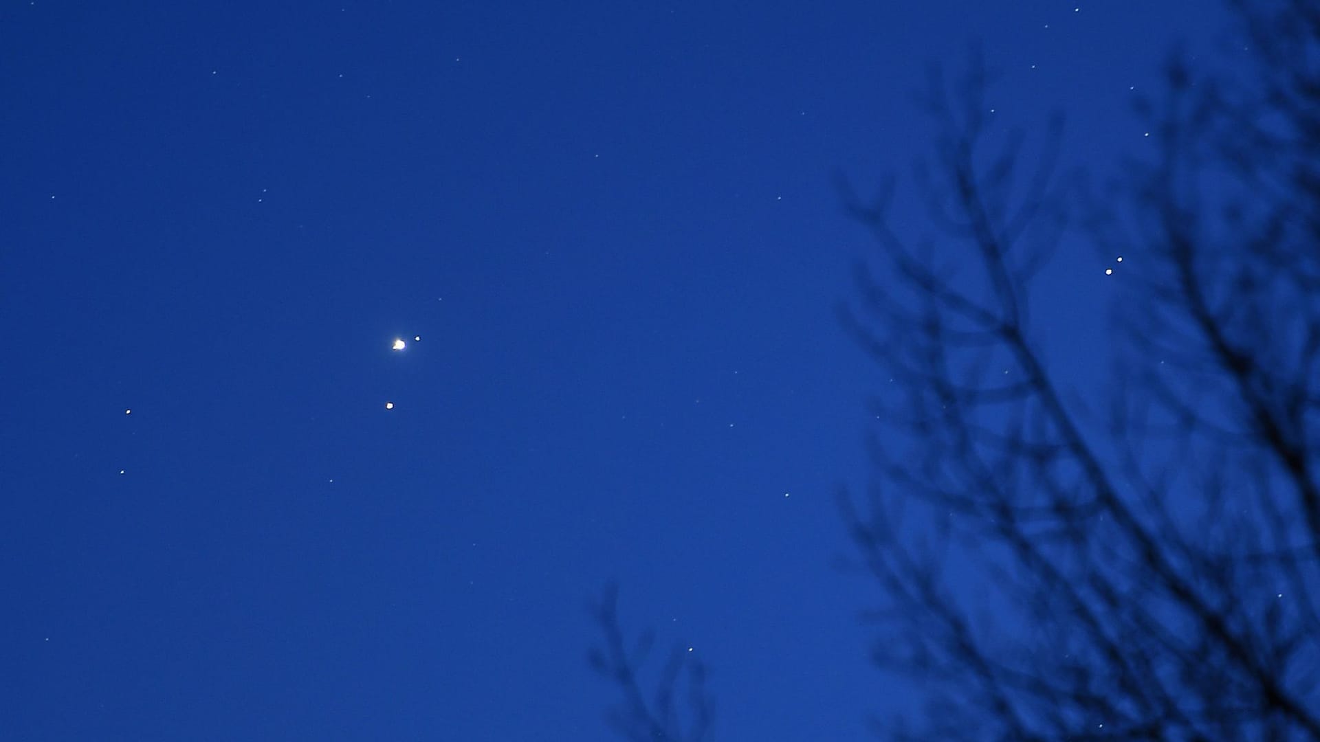 Jupiter und Mars