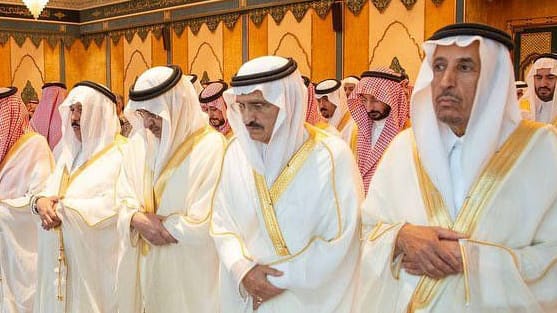 Mitglieder der saudischen Königsfamilie (Archivbild): Welche Royals genau nach Gamerinnen suchen sollen, wurde nicht bekannt.