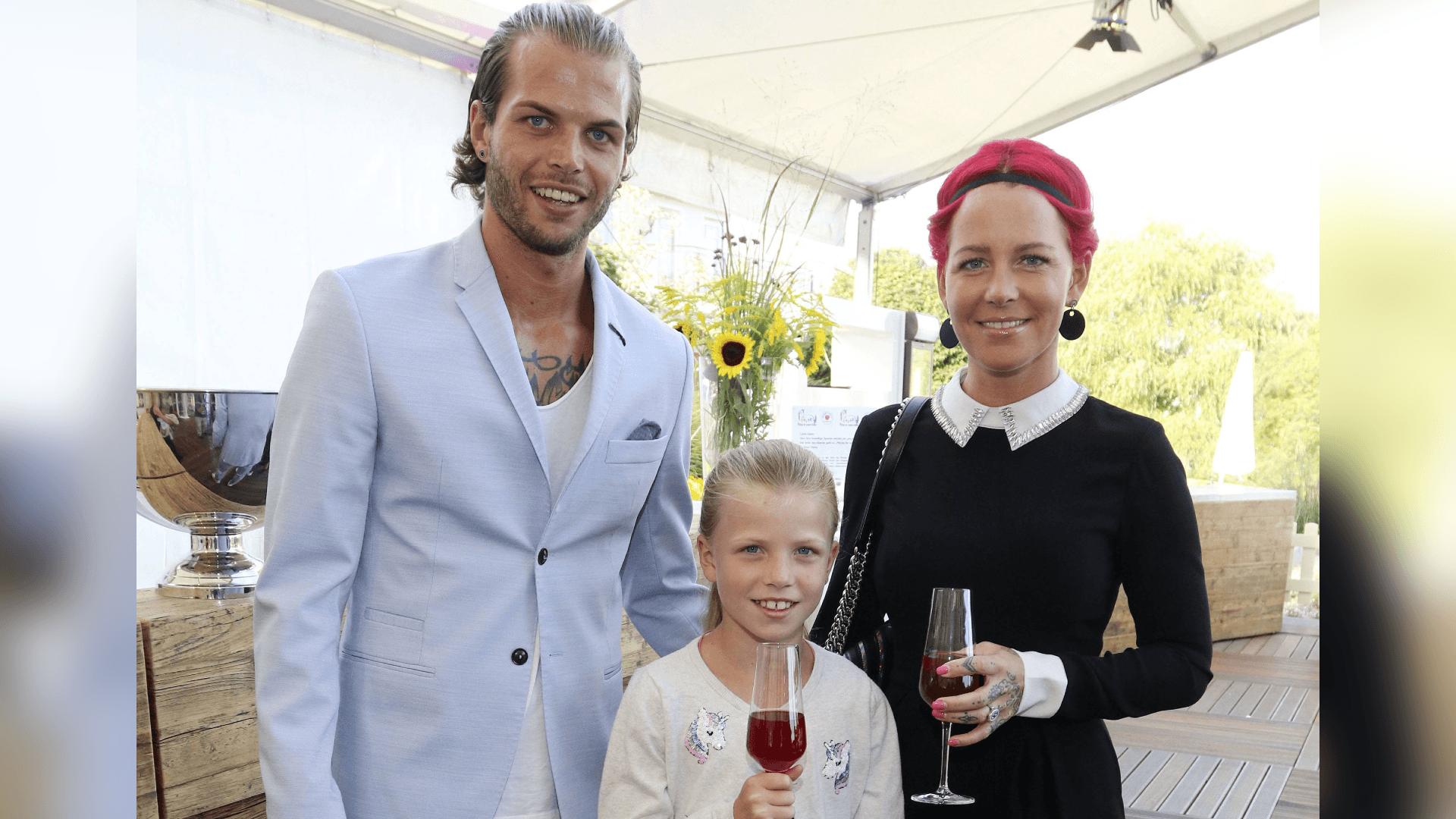 Dennis, Delani und Dana Diekmeier (v.l.n.r.): Die Mutter machte die erschütternde Nachricht öffentlich.