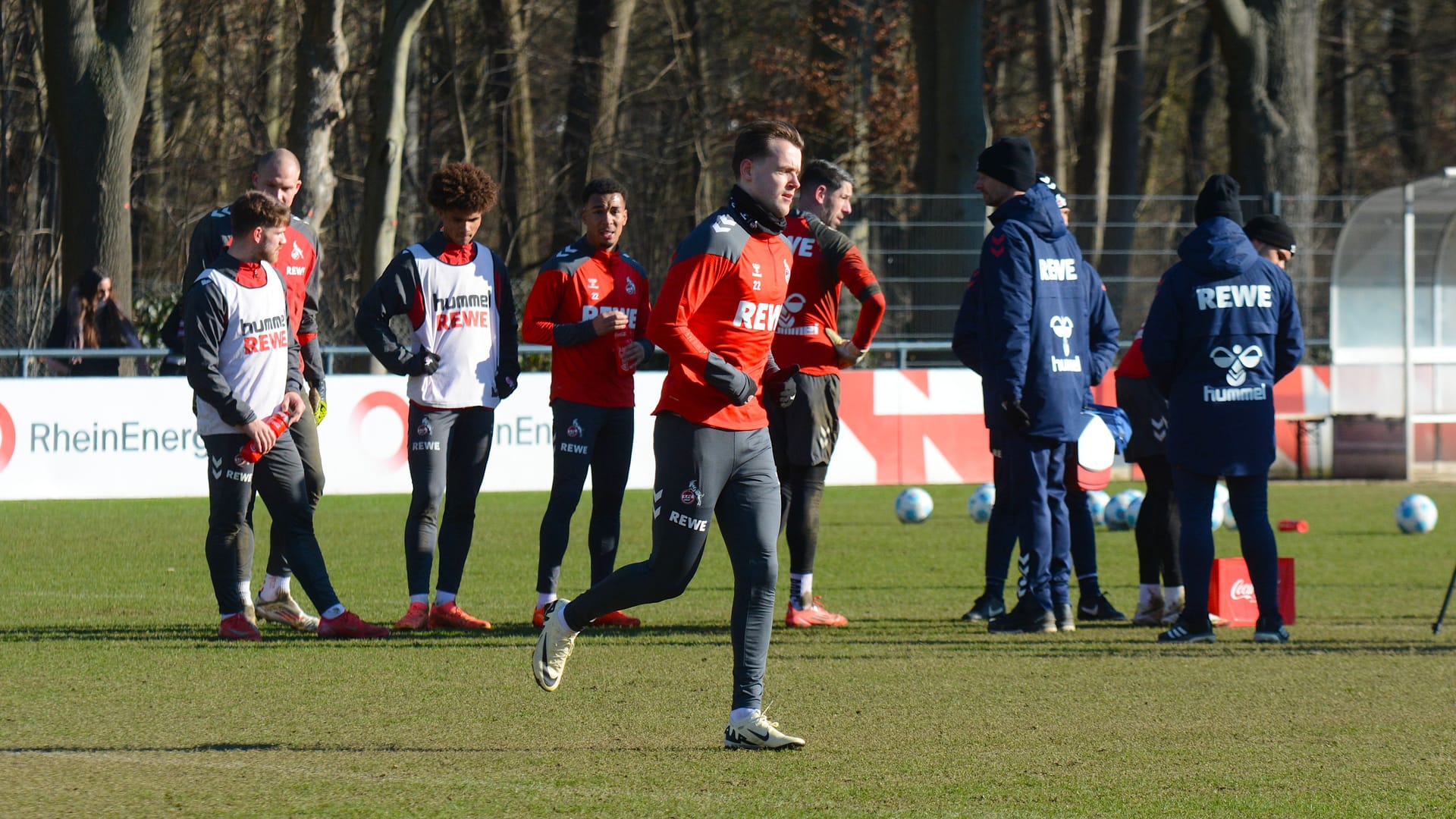 Jacob Christensen im Training des 1. FC Köln.