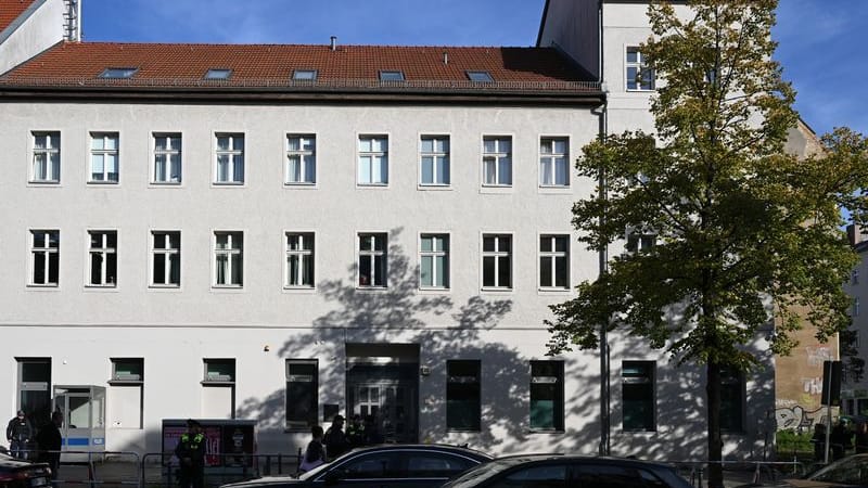 Synagoge an der Brunnenstraße (Archivbild): Der Sakralbau in Berlin-Mitte wurde antisemitisch beschmiert.