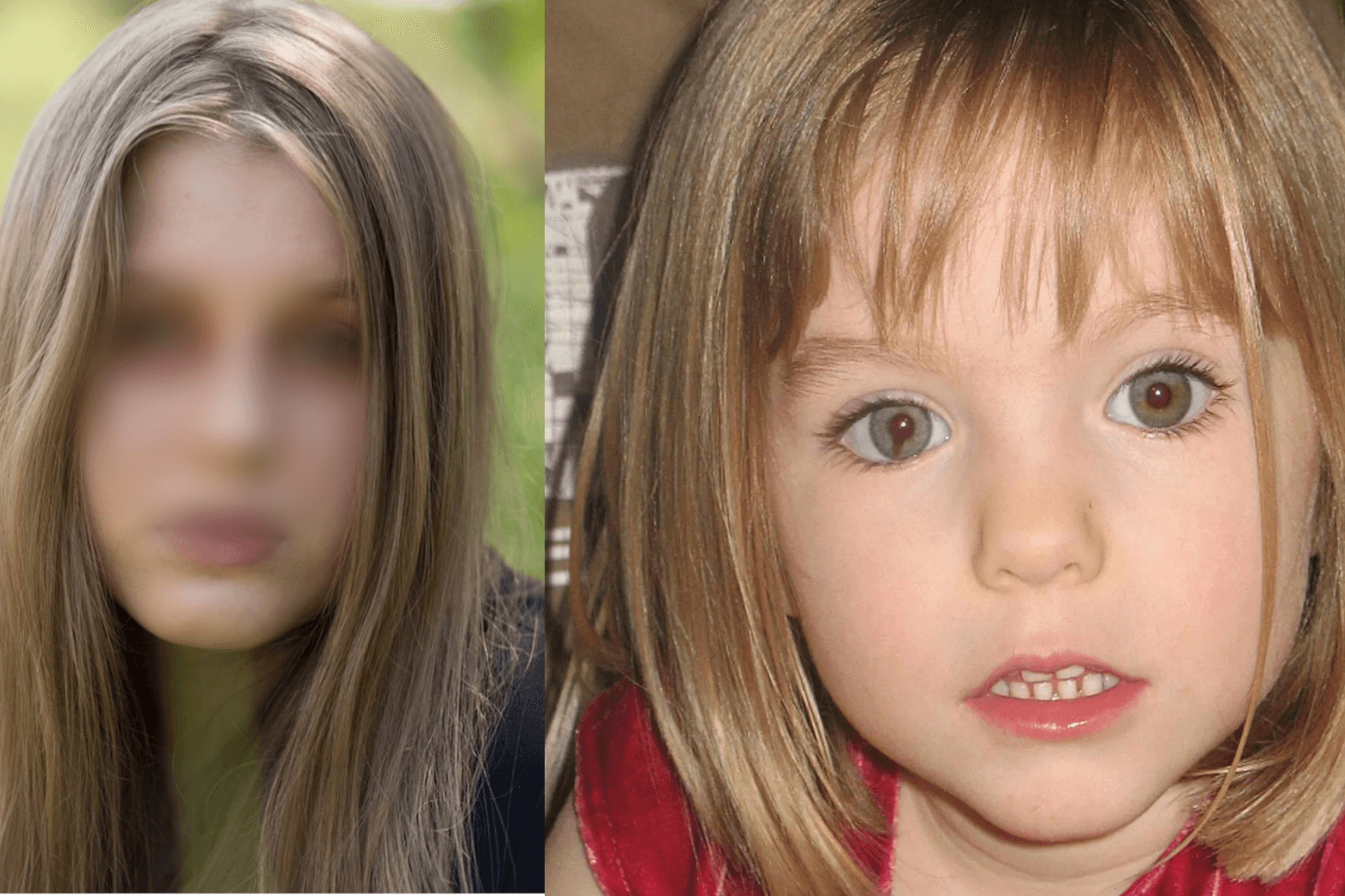 Julia W. und Maddie McCann (Archivbilder): Der jungen Frau aus Polen wird nun unter anderem Stalking vorgeworfen.