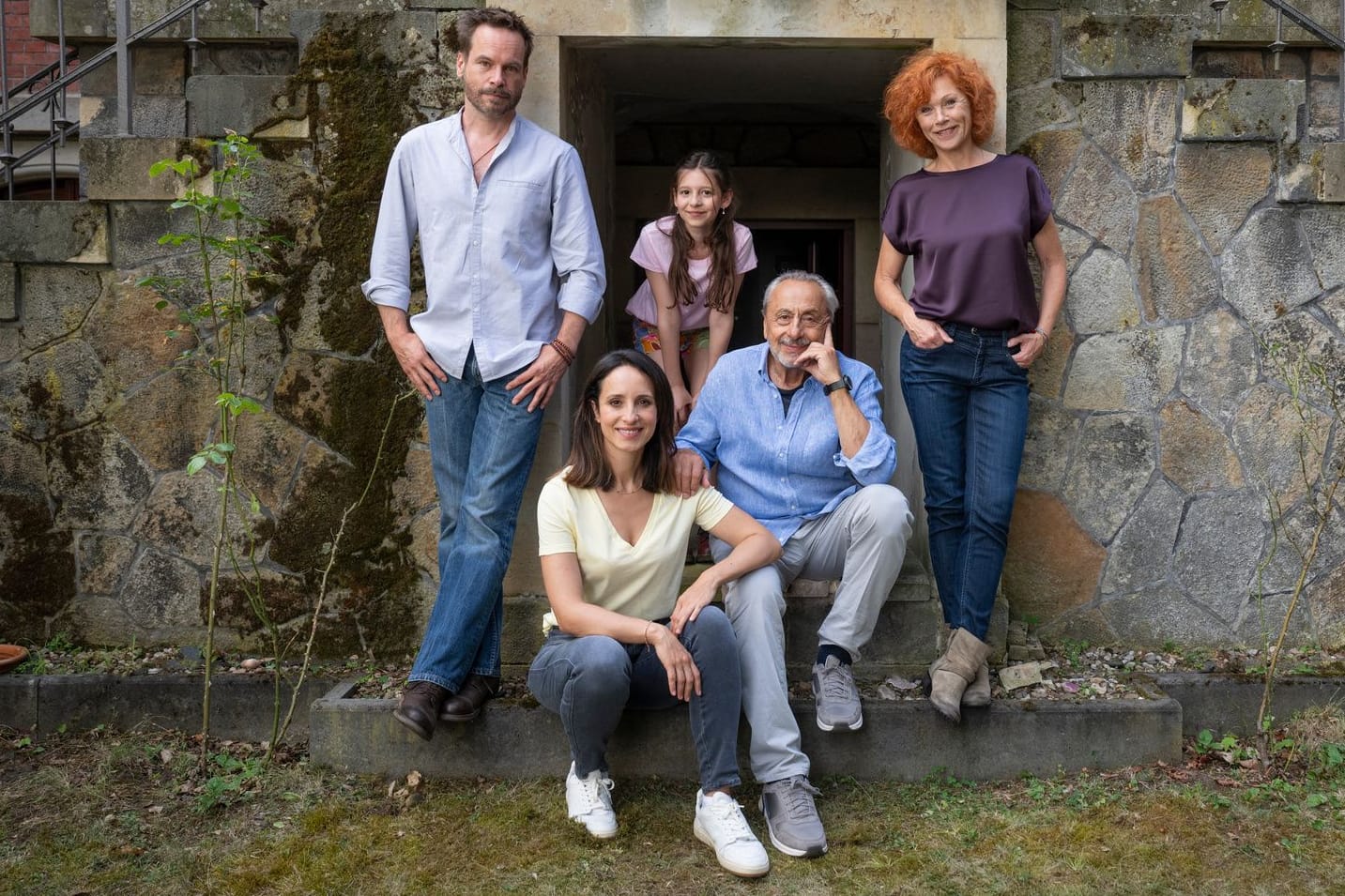 Familie Stubbe aus der gleichnamigen ZDF-Serie.