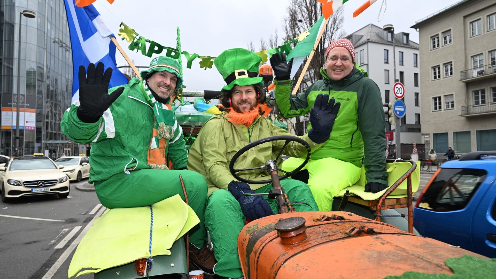 St. Patrick's Day Parade in München